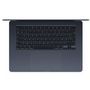 Voir la diapositive 2 : APPLE Ordinateur portable MacBook Air 15'' 256Go SSD 16Go RAM Puce M4 - Noir Midnight