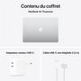 Voir la diapositive 11 : APPLE Ordinateur portable MacBook Air 15'' 512Go SSD 16Go RAM Puce M4 - Argent