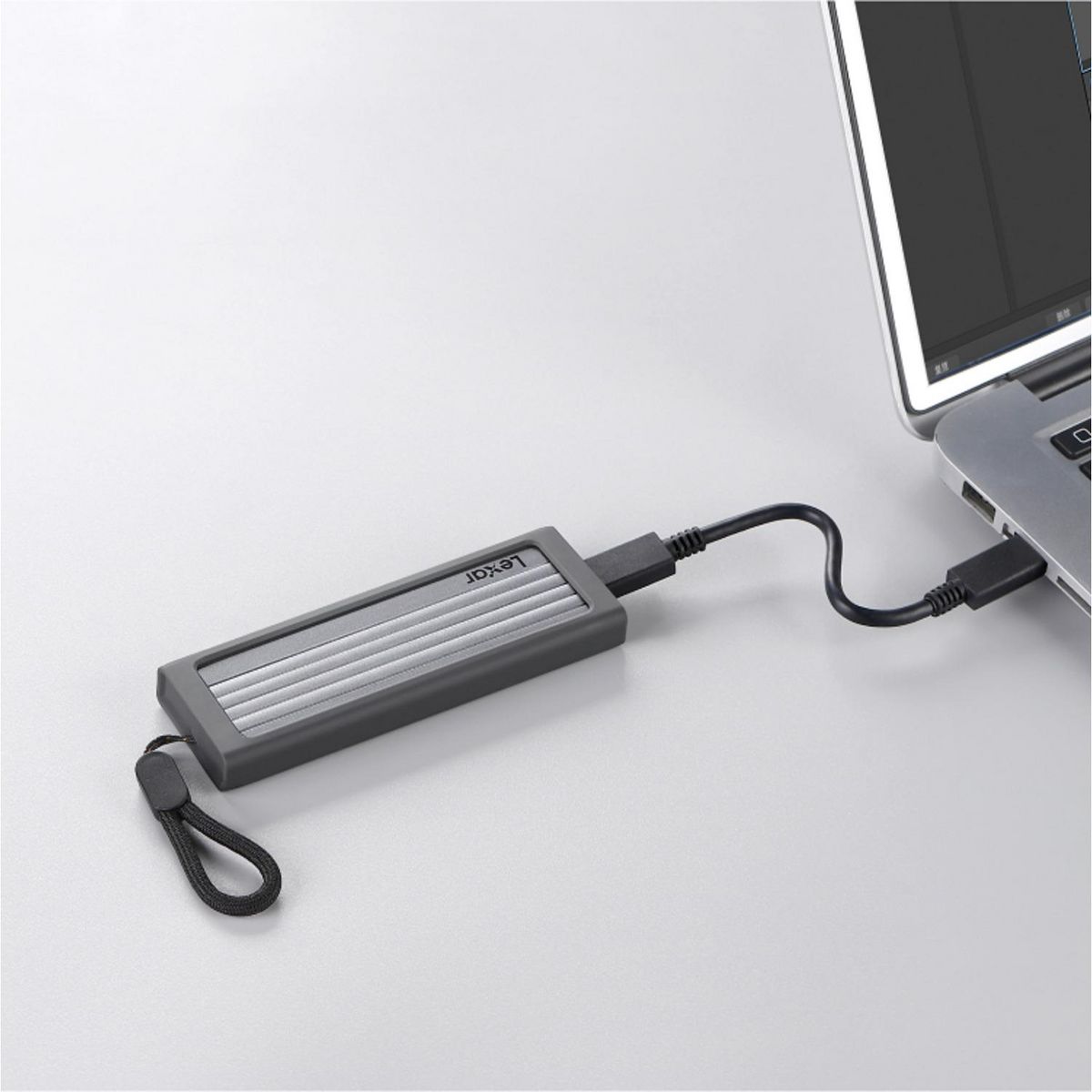 Disque SSD externe Lexar E6 2To USB 3.2 GEN2 -  Noir