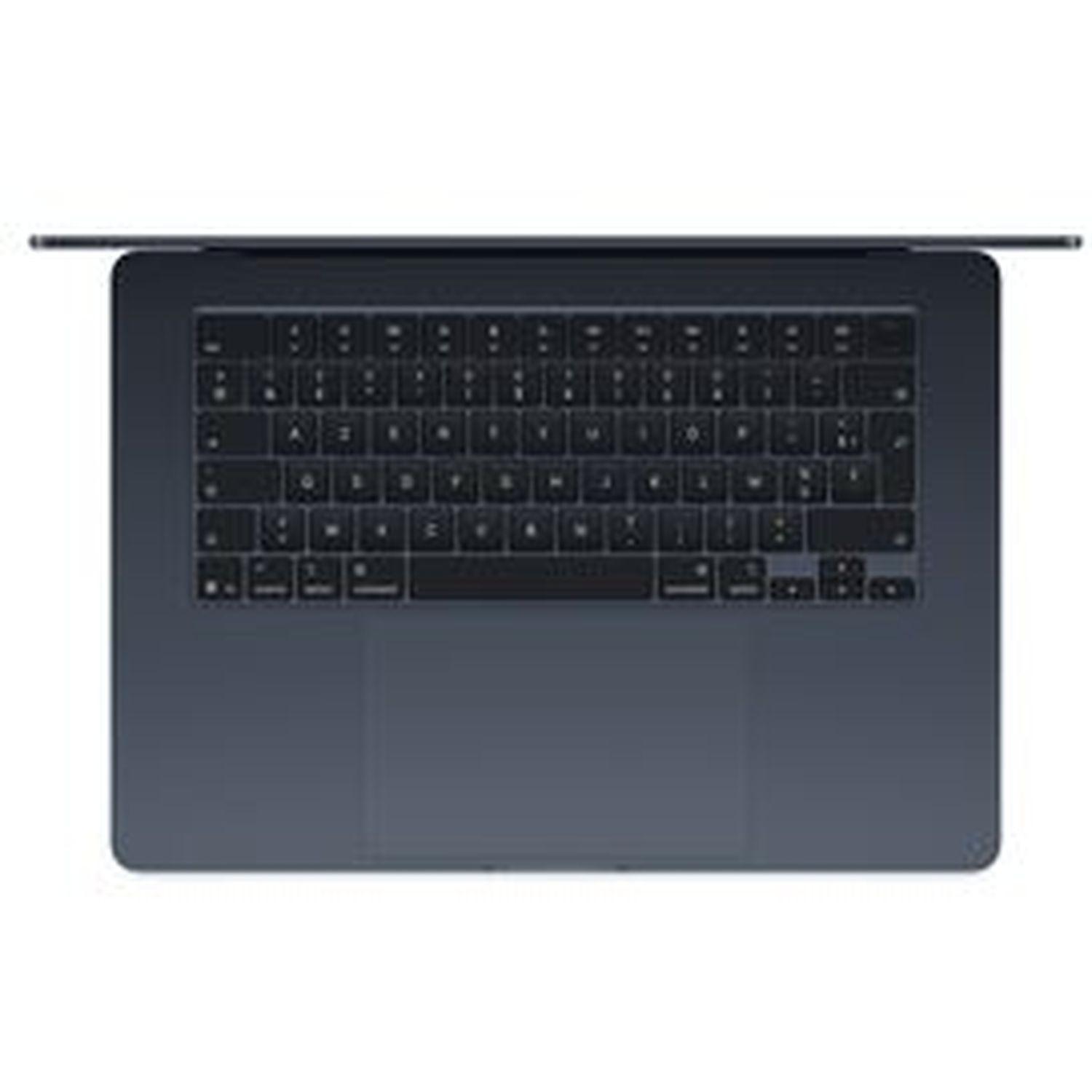 Voir la diapositive 2 : APPLE Ordinateur portable MacBook Air 15'' 512Go SSD 24Go RAM Puce M4 - Noir Midnight