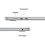Voir la diapositive 7 : APPLE Ordinateur portable MacBook Air 15'' 512Go SSD 24Go RAM Puce M4 - Argent
