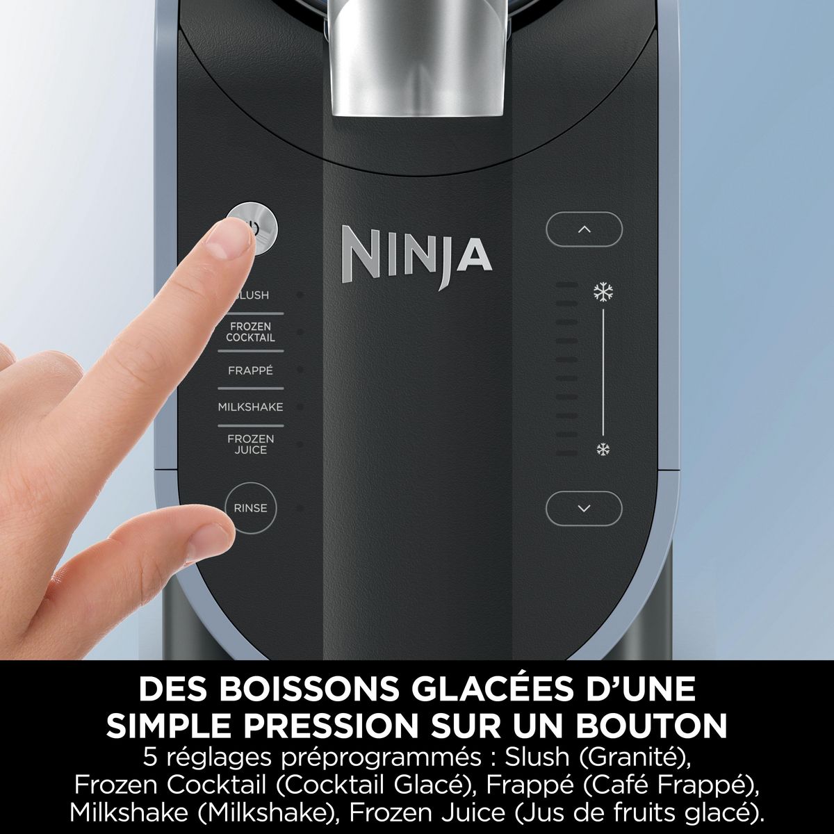 NINJA Machine à boissons glacées Slushi FS301EU - Gris
