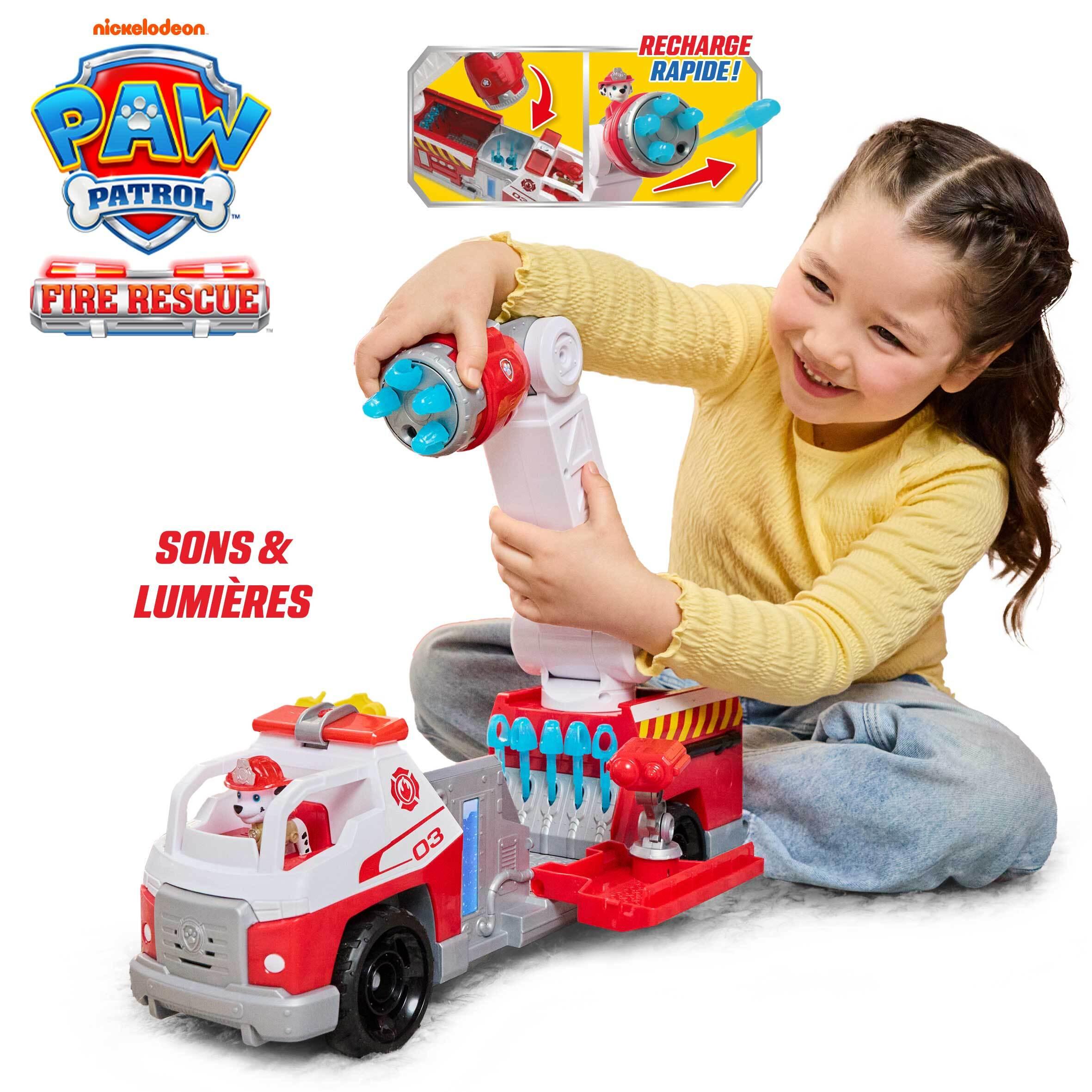 Voir la diapositive 2 : SPIN MASTER Camion des pompiers Deluxe Fire Rescue Pat Patrouille