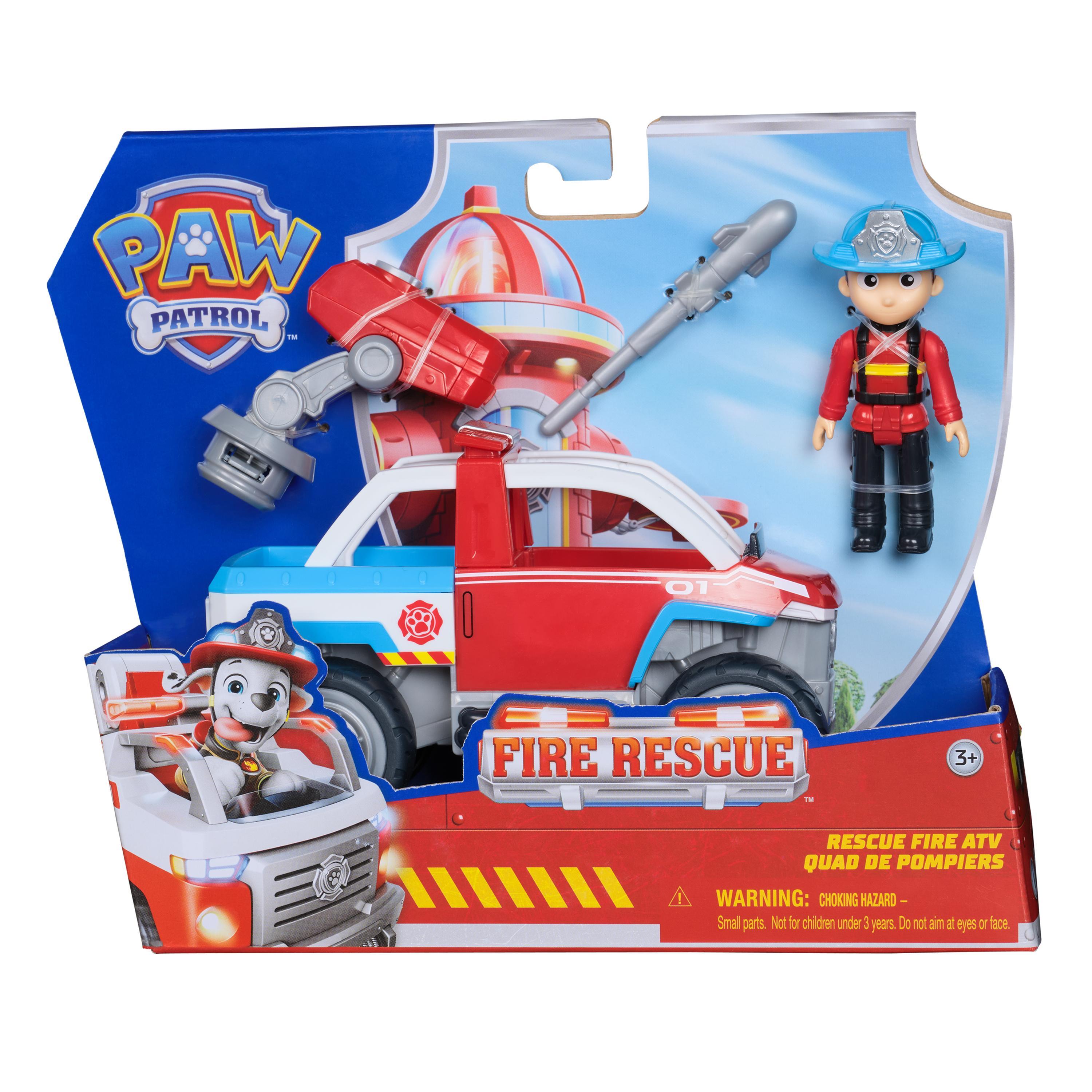 SPIN MASTER Véhicule + Figurine Ryderfire Pat Patrouille
