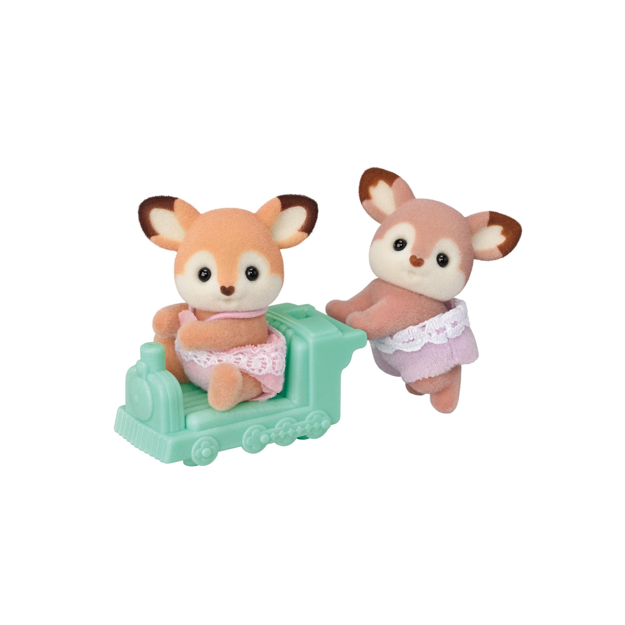 Voir la diapositive 2 : EPOCH D'ENFANCE Les jumeaux biches Famille Sylvanian