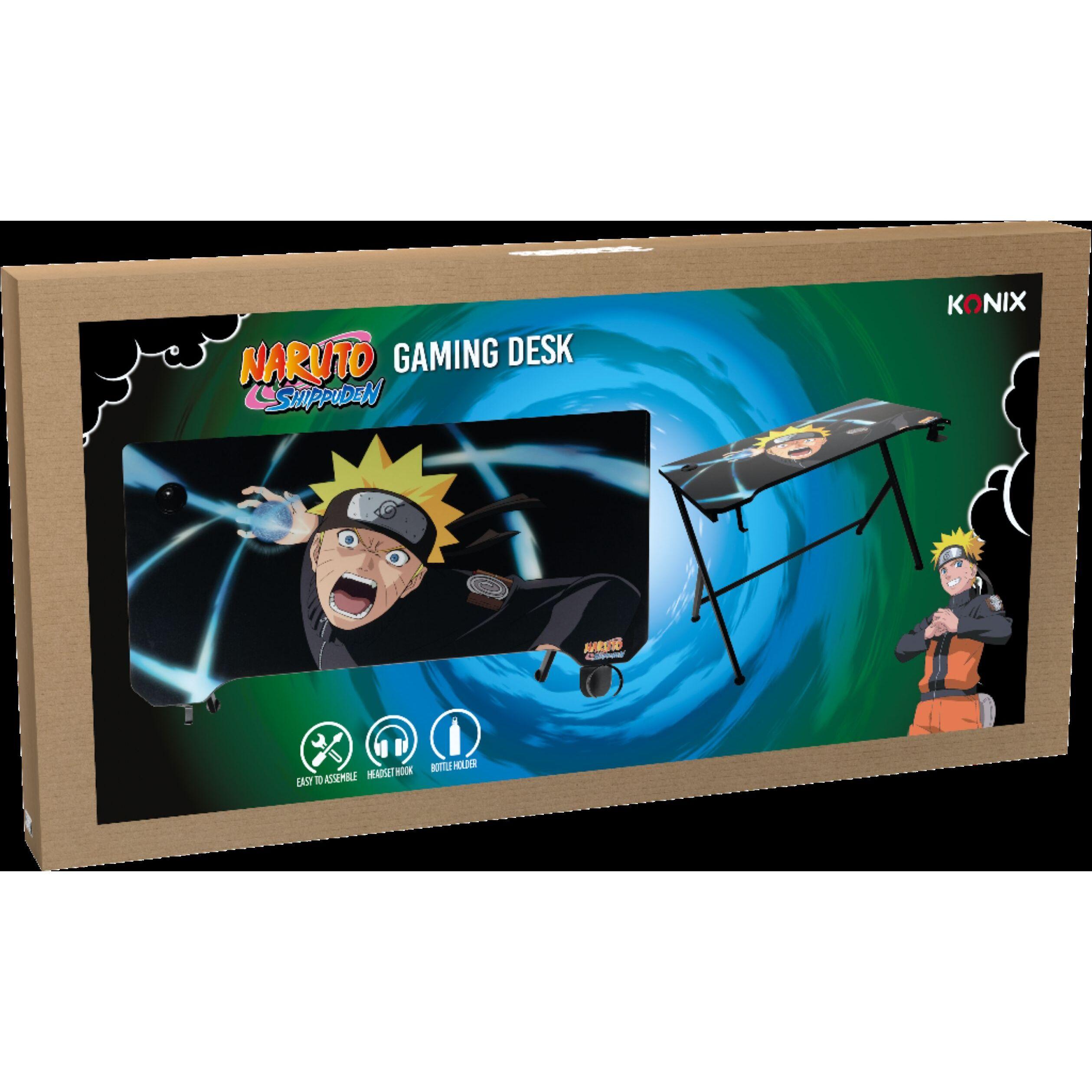 Voir la diapositive 5 : KONIX Bureau Gaming Naruto Shippuden