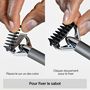 Voir la diapositive 14 : BABYLISS Tondeuse barbe OT996E - Gris