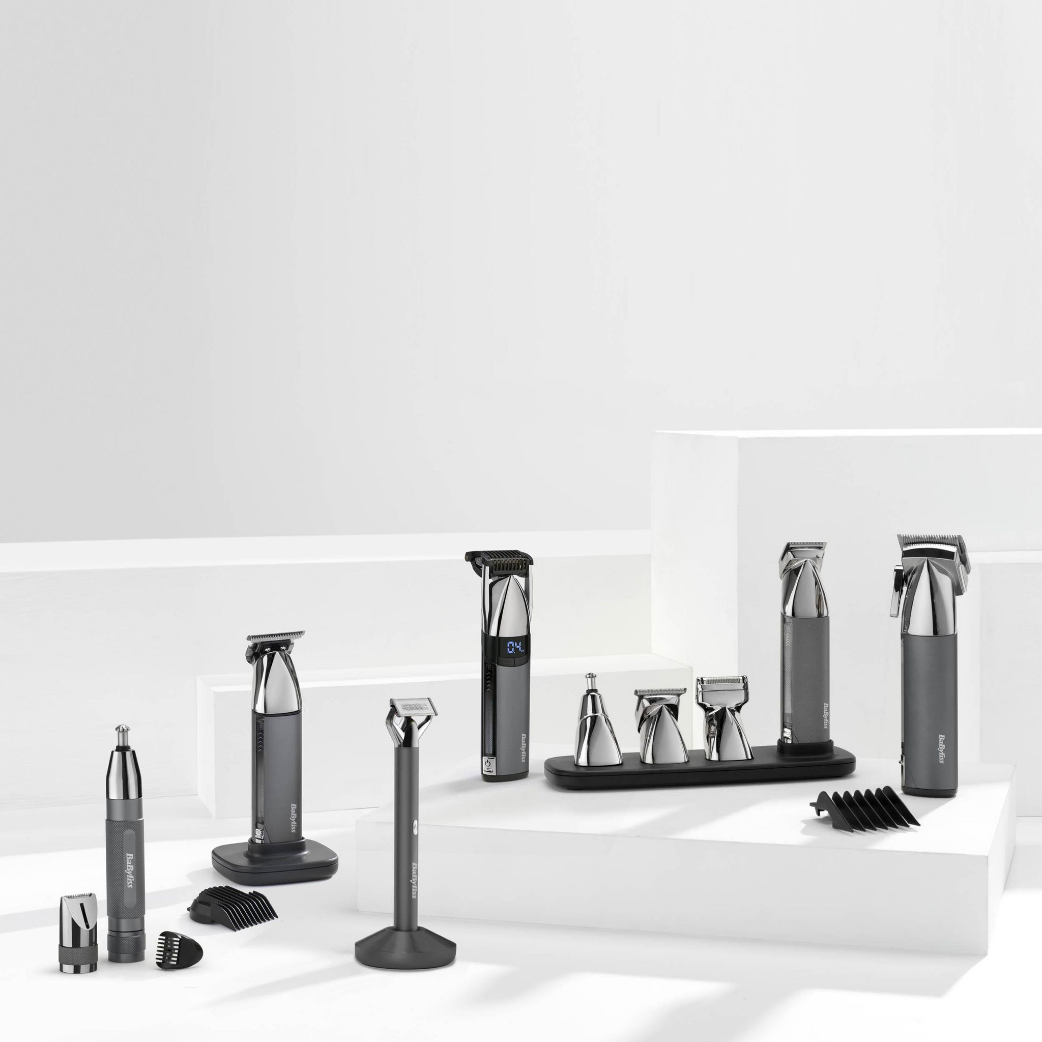 Voir la diapositive 20 : BABYLISS Tondeuse barbe et rasoir Super-X Metal OT996E