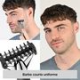 Voir la diapositive 3 : BABYLISS Tondeuse barbe OT996E - Gris