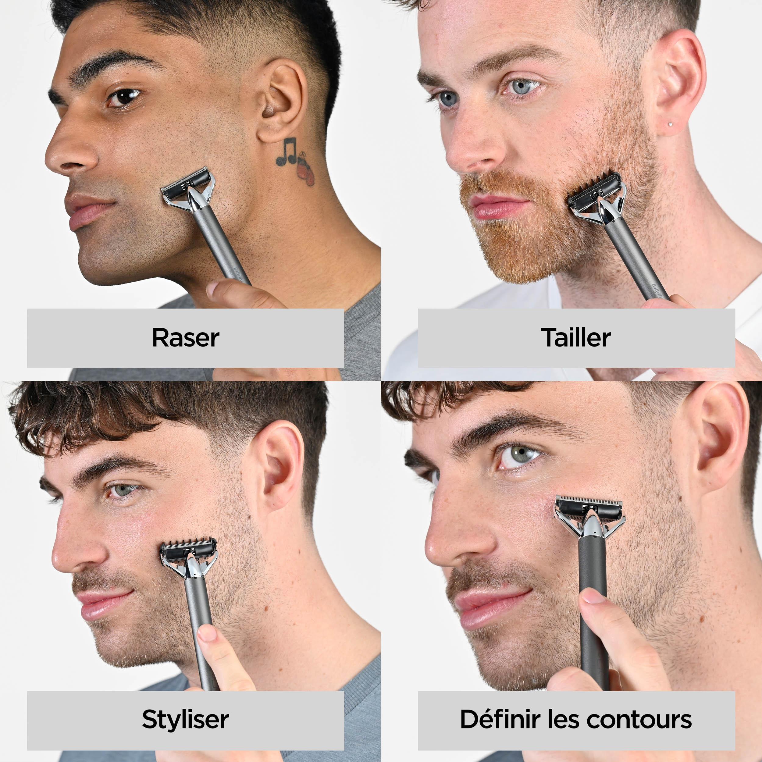 Voir la diapositive 6 : BABYLISS Tondeuse barbe et rasoir Super-X Metal OT996E