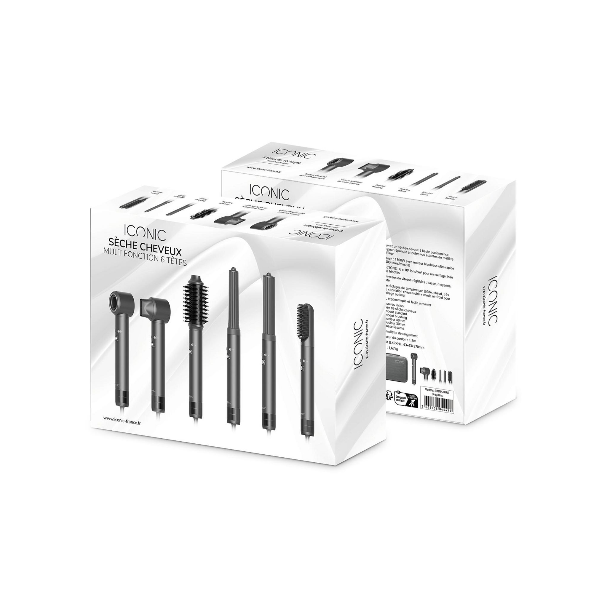 Voir la diapositive 9 : ICONIC Sèche cheveux multifonction SIGNATURE - Gris