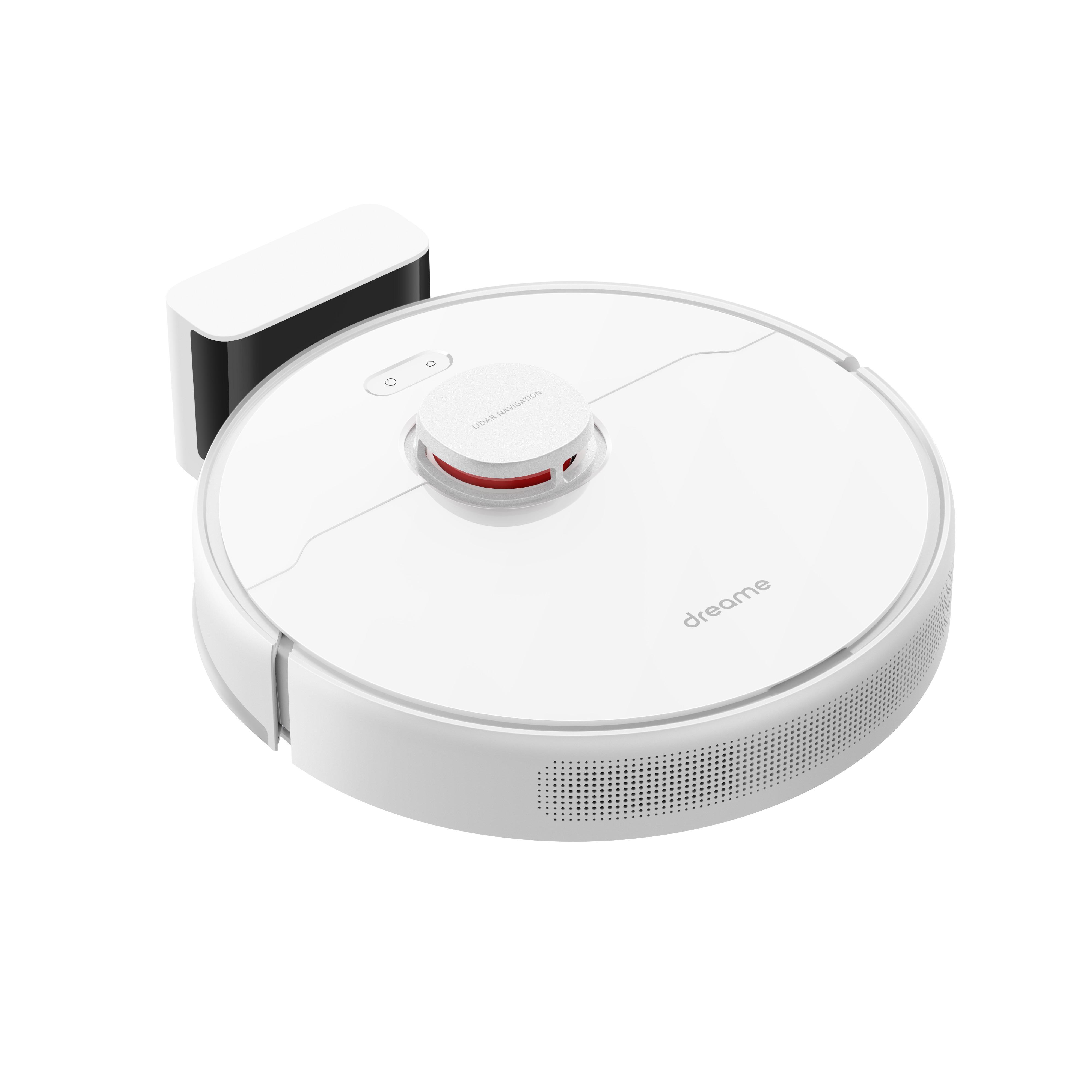 Voir la diapositive 2 : DREAME Aspirateur robot laveur D9 MAX - Blanc