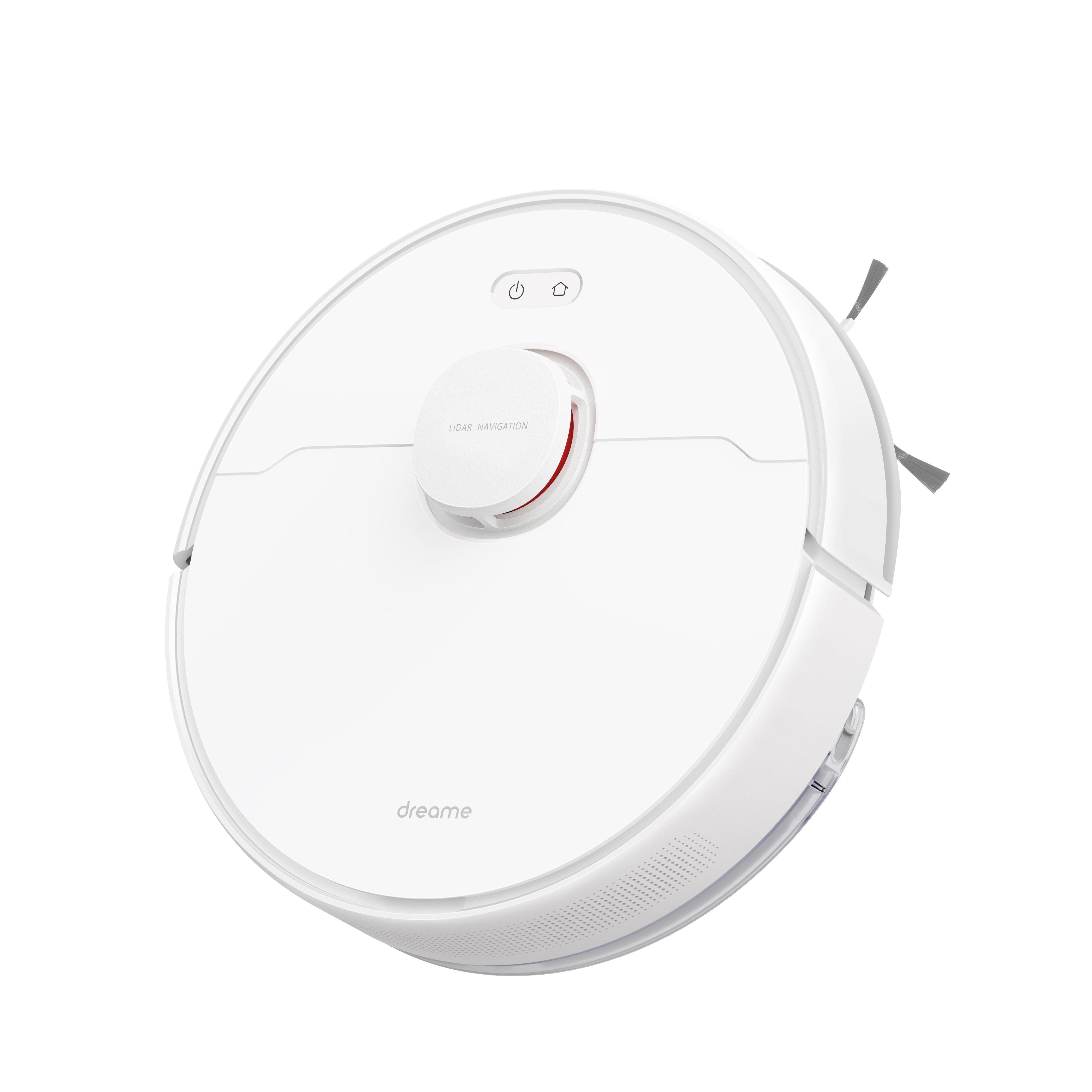 Voir la diapositive 3 : DREAME Aspirateur robot laveur D9 MAX - Blanc