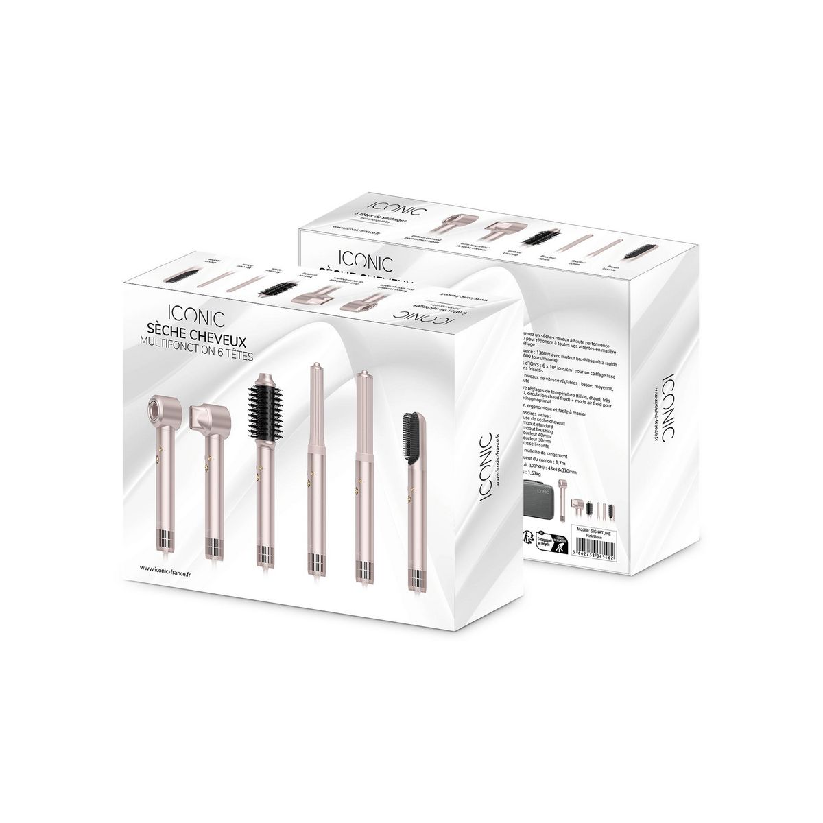 ICONIC Sèche cheveux multifonction SIGNATURE - Rose