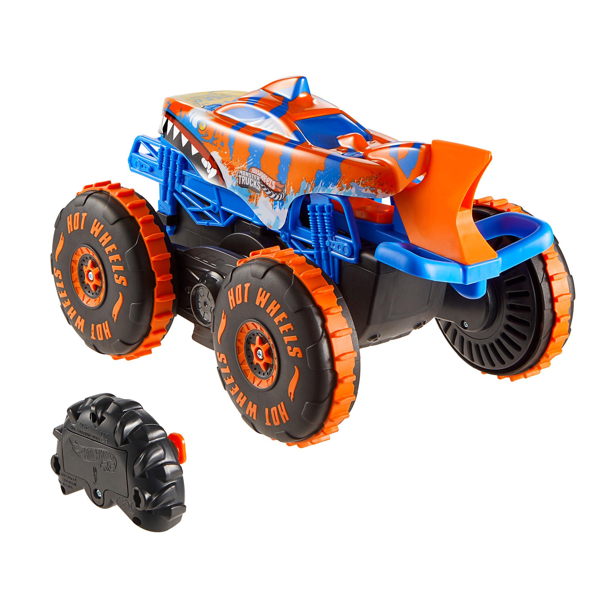 Voir la diapositive 6 : HOT WHEELS Véhicule Télécommandé 1/15 Tiger Shark Escaladeur Hot Wheels