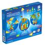 Voir la diapositive 2 : GEOMAG Jeu Magnetic Tiles 44 pièces