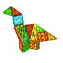 Voir la diapositive 4 : GEOMAG Jeu Magnetic Tiles 44 pièces