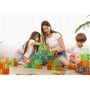 Voir la diapositive 10 : GEOMAG Jeu Magnetic Tiles 44 pièces
