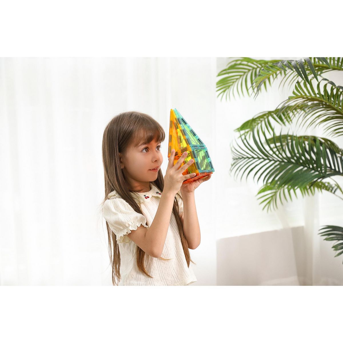 GEOMAG Jeu Magnetic Tiles 44 pièces