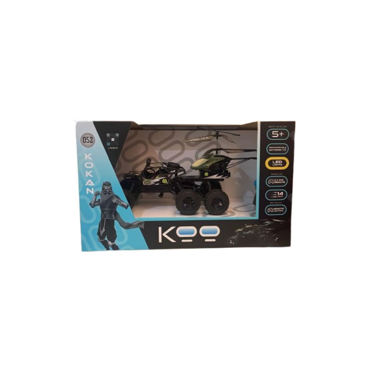 BE-BLIP Voiture et Hélicoptère radiocommandée Kokan 052