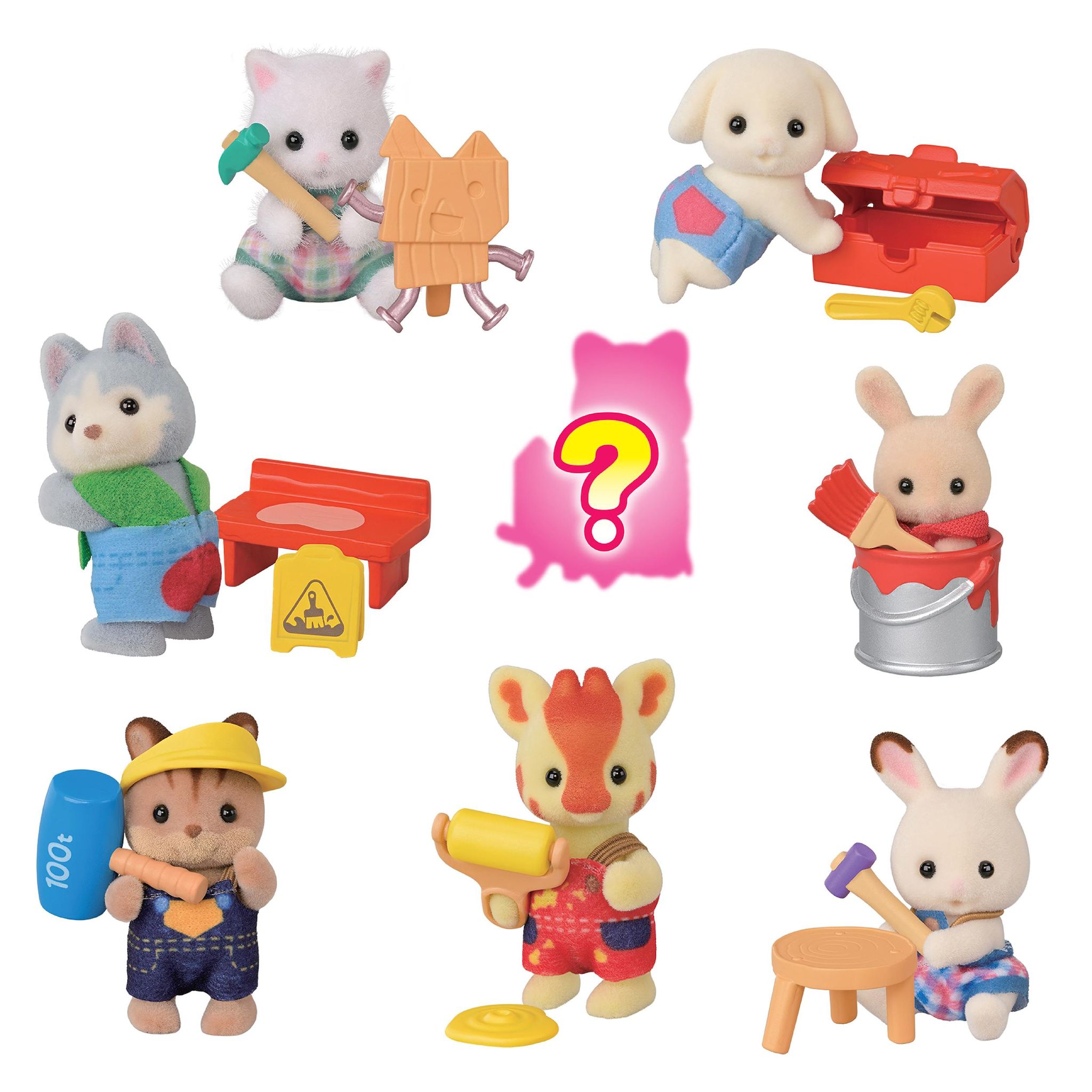 Voir la diapositive 7 : EPOCH D'ENFANCE Figurine Sachet surprise Bébé Bâtisseurs Sylvanian Families