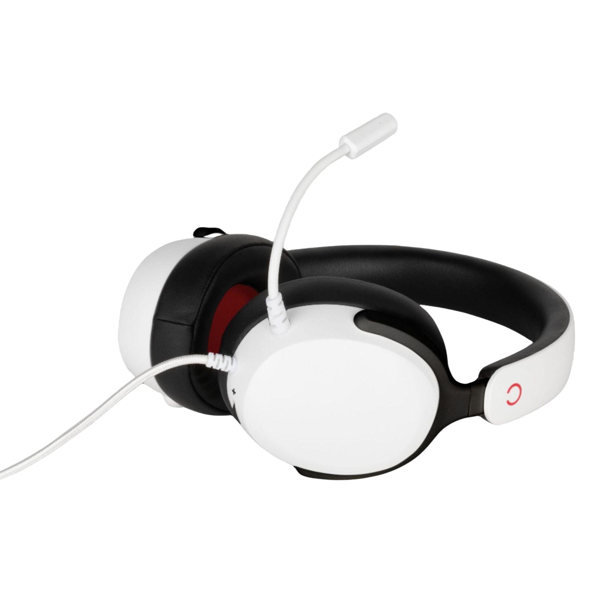 Voir la diapositive 3 : KONIX Casque Gaming Nexus Blanc Nintendo Switch