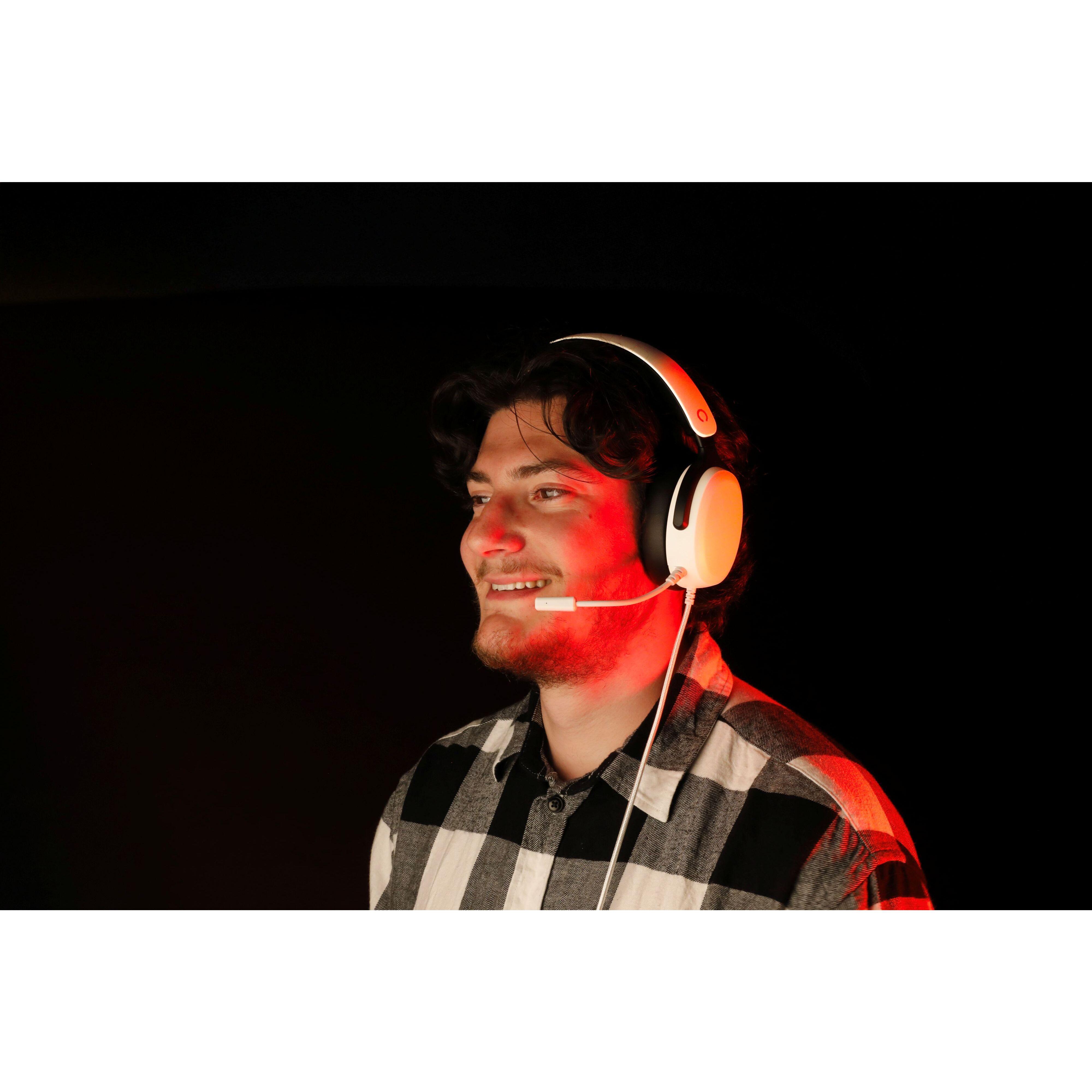 Voir la diapositive 5 : KONIX Casque Gaming Nexus Blanc Nintendo Switch