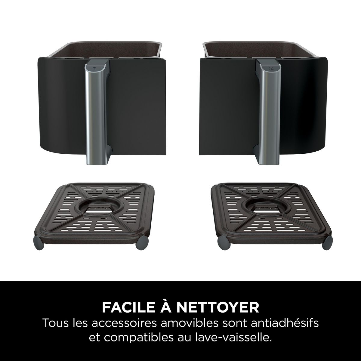 NINJA Friteuse électrique sans huile à air chaud AF200EU - Noir