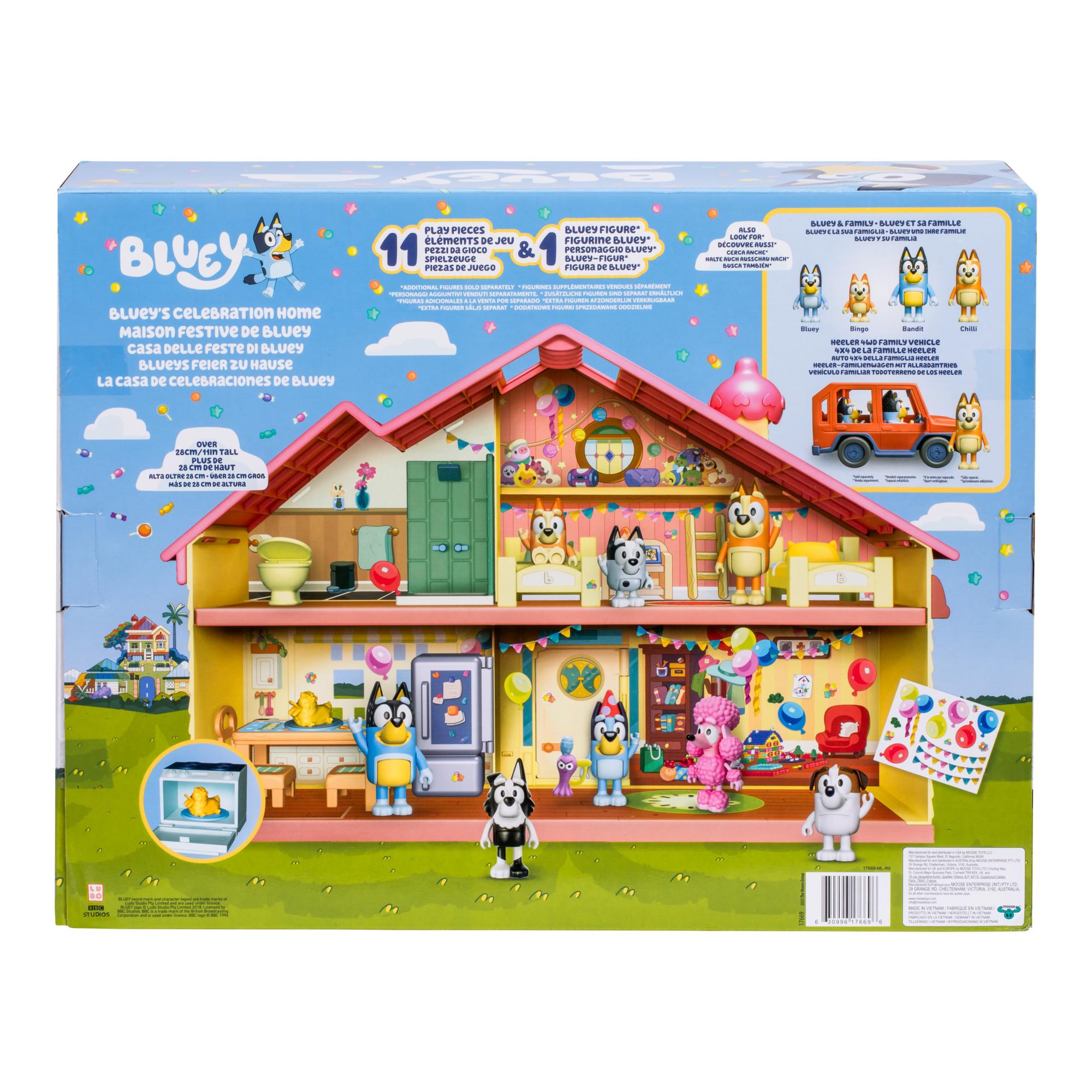 Voir la diapositive 2 : MOOSE La Maison d'Anniversaire de Bluey