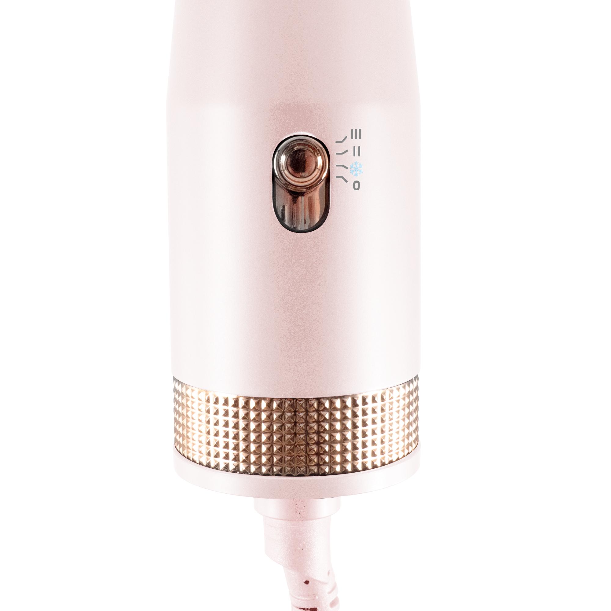 Voir la diapositive 3 : YOGHI Brosse soufflante rotative HAIR REVERSE - Rose