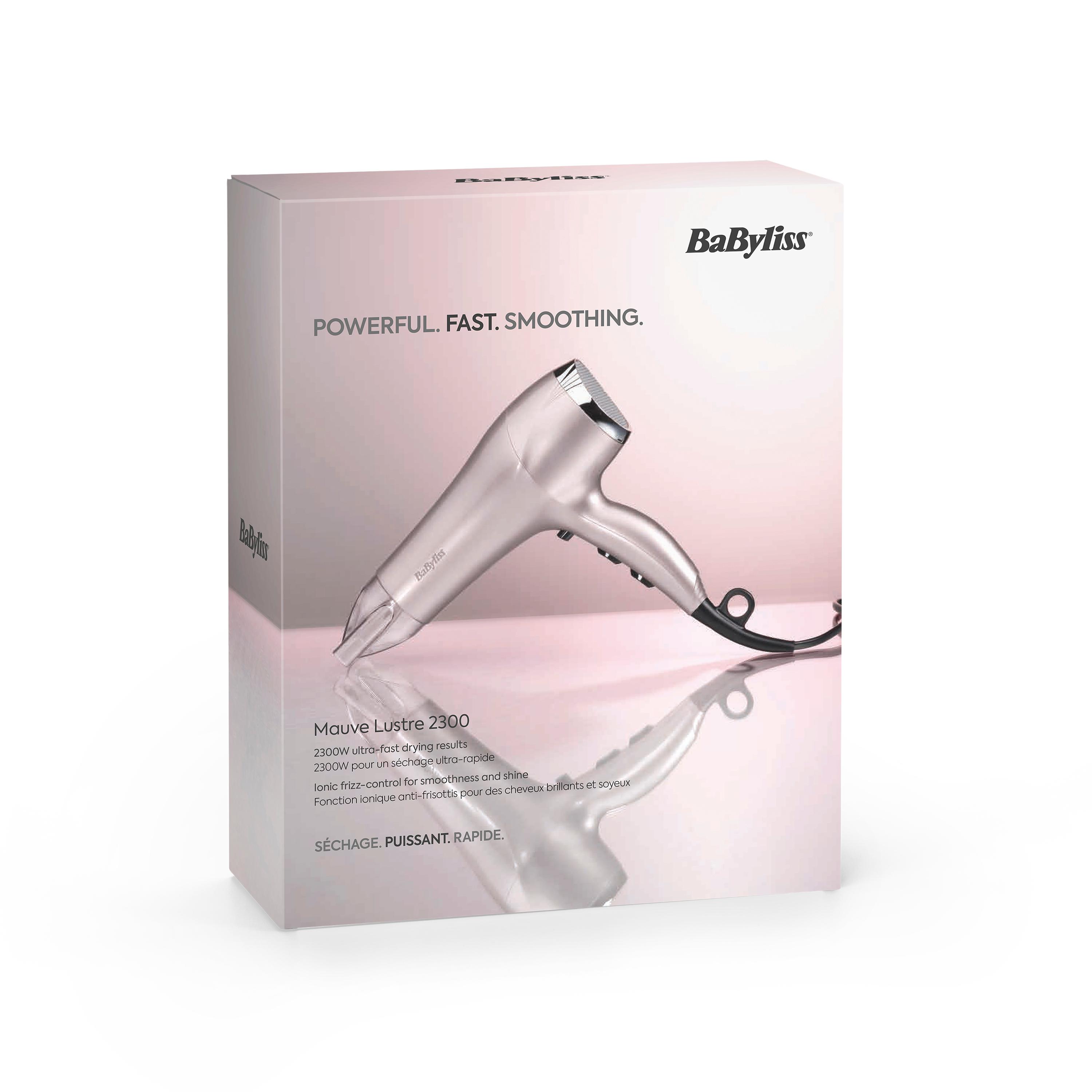 Voir la diapositive 4 : BABYLISS Sèche cheveux D781E - Rose
