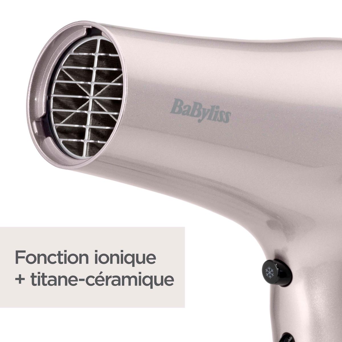 BABYLISS Sèche cheveux D781E - Rose