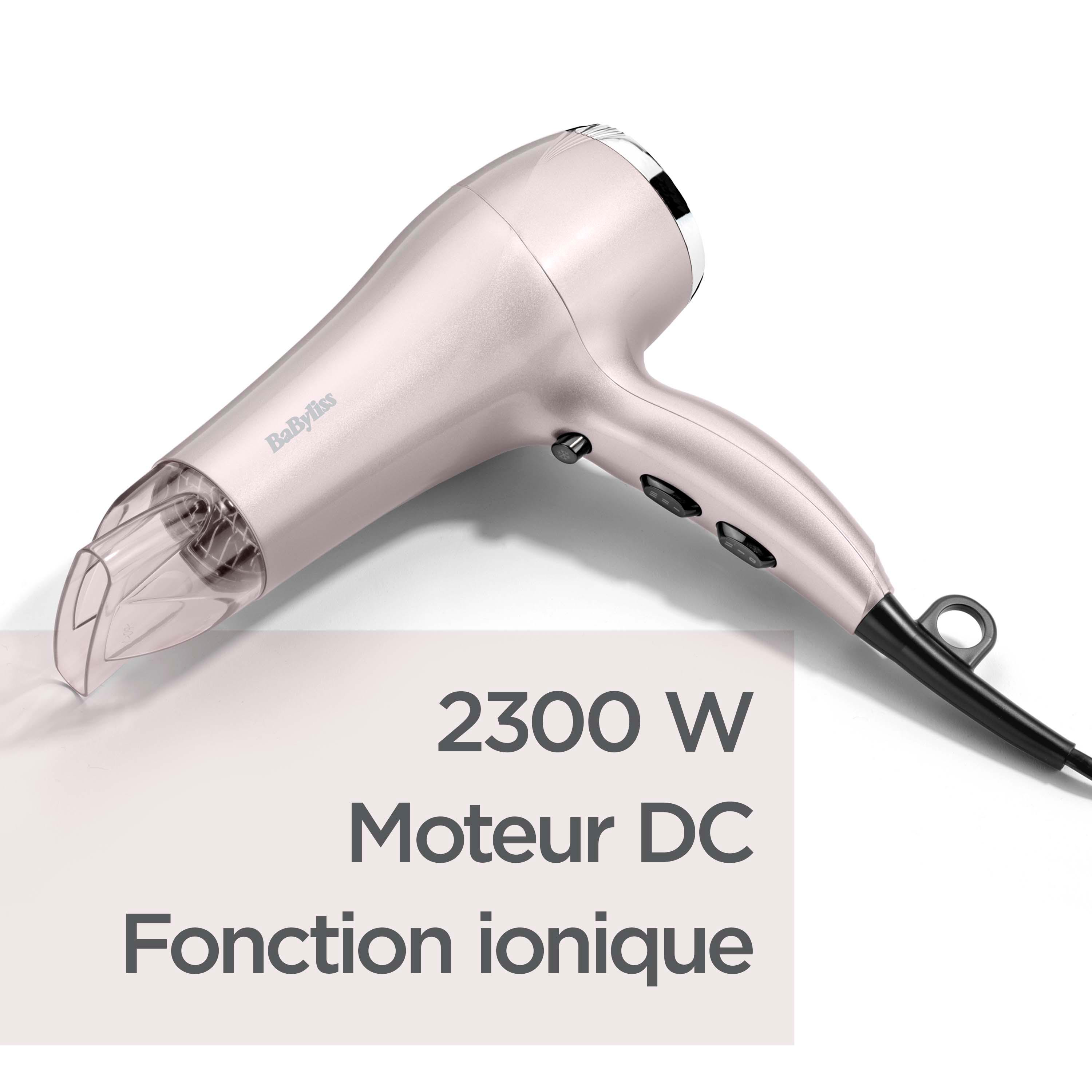 Voir la diapositive 8 : BABYLISS Sèche cheveux D781E - Rose