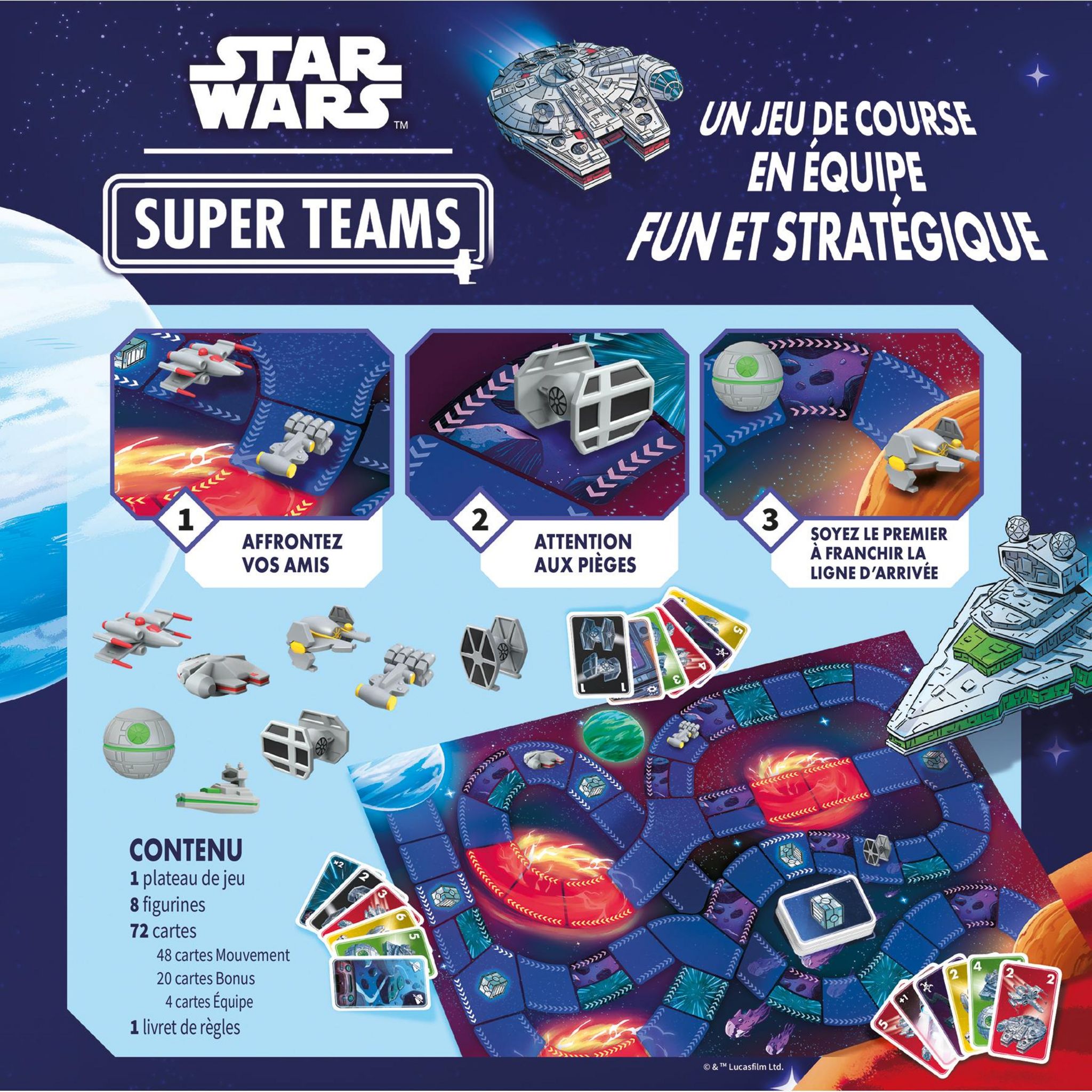 Voir la diapositive 5 : ASMODEE Jeu Super Teams Star Wars