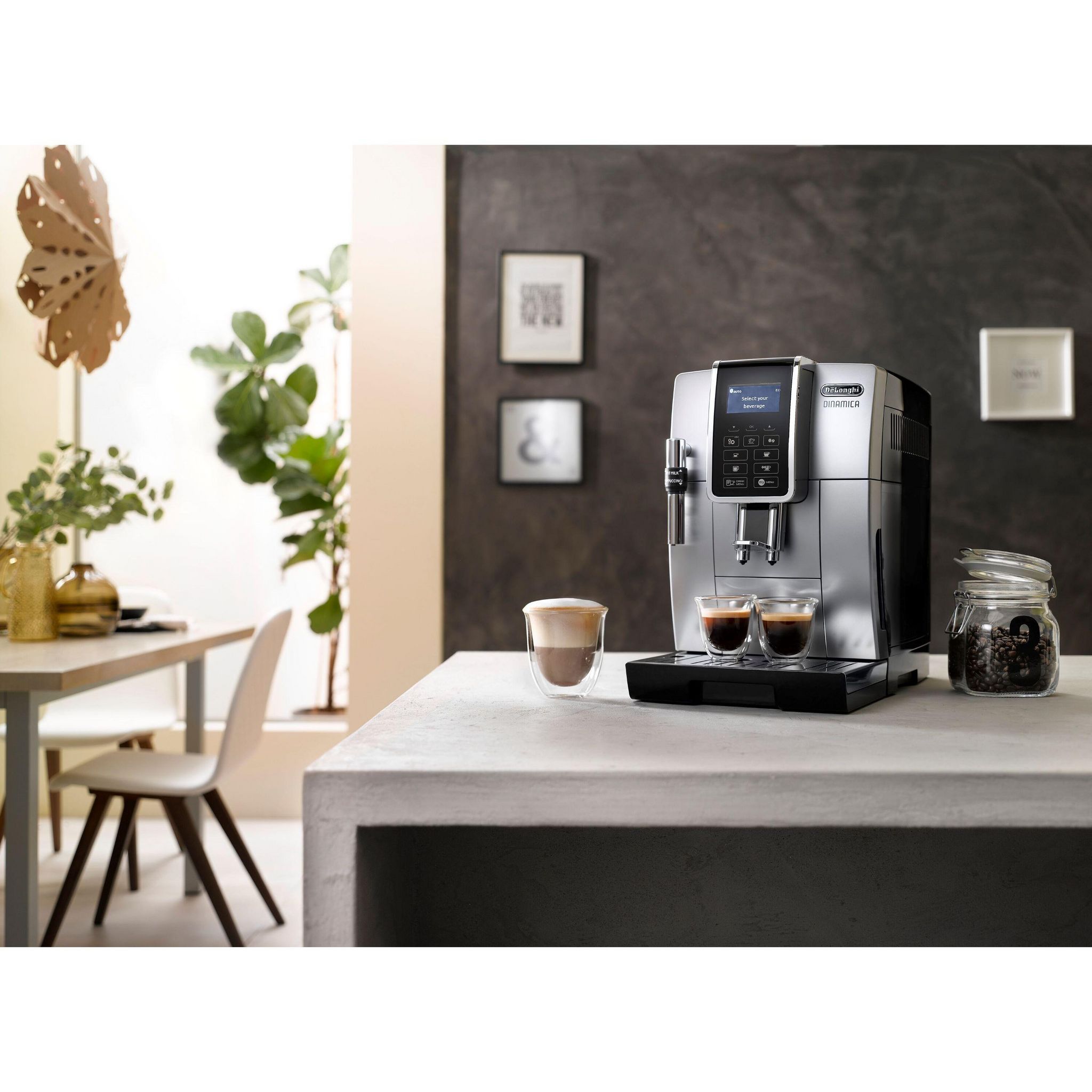 Voir la diapositive 6 : DELONGHI Expresso broyeur à grains ECAM350.35SB - Silver