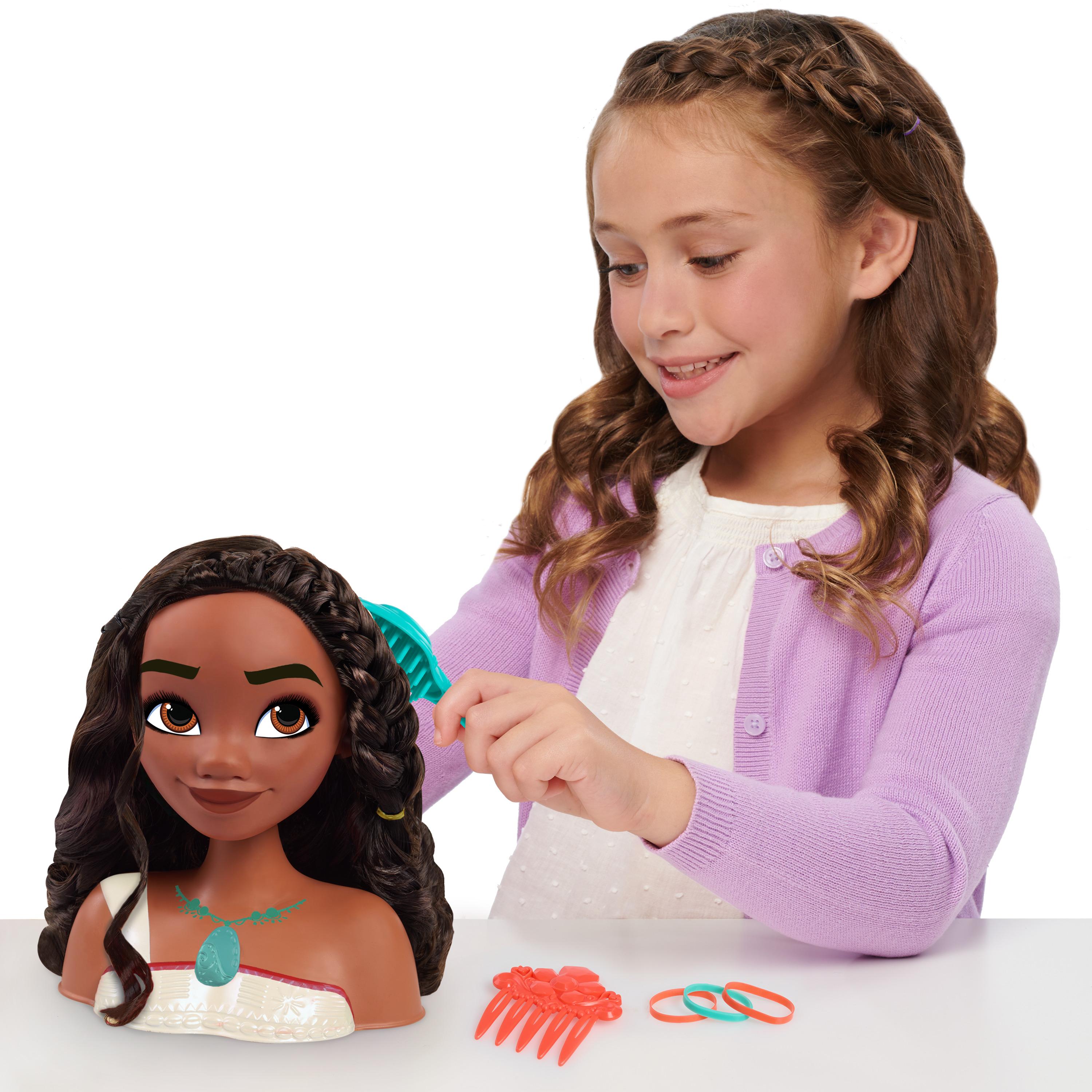 Voir la diapositive 2 : DISNEY Tête à coiffer Vaiana