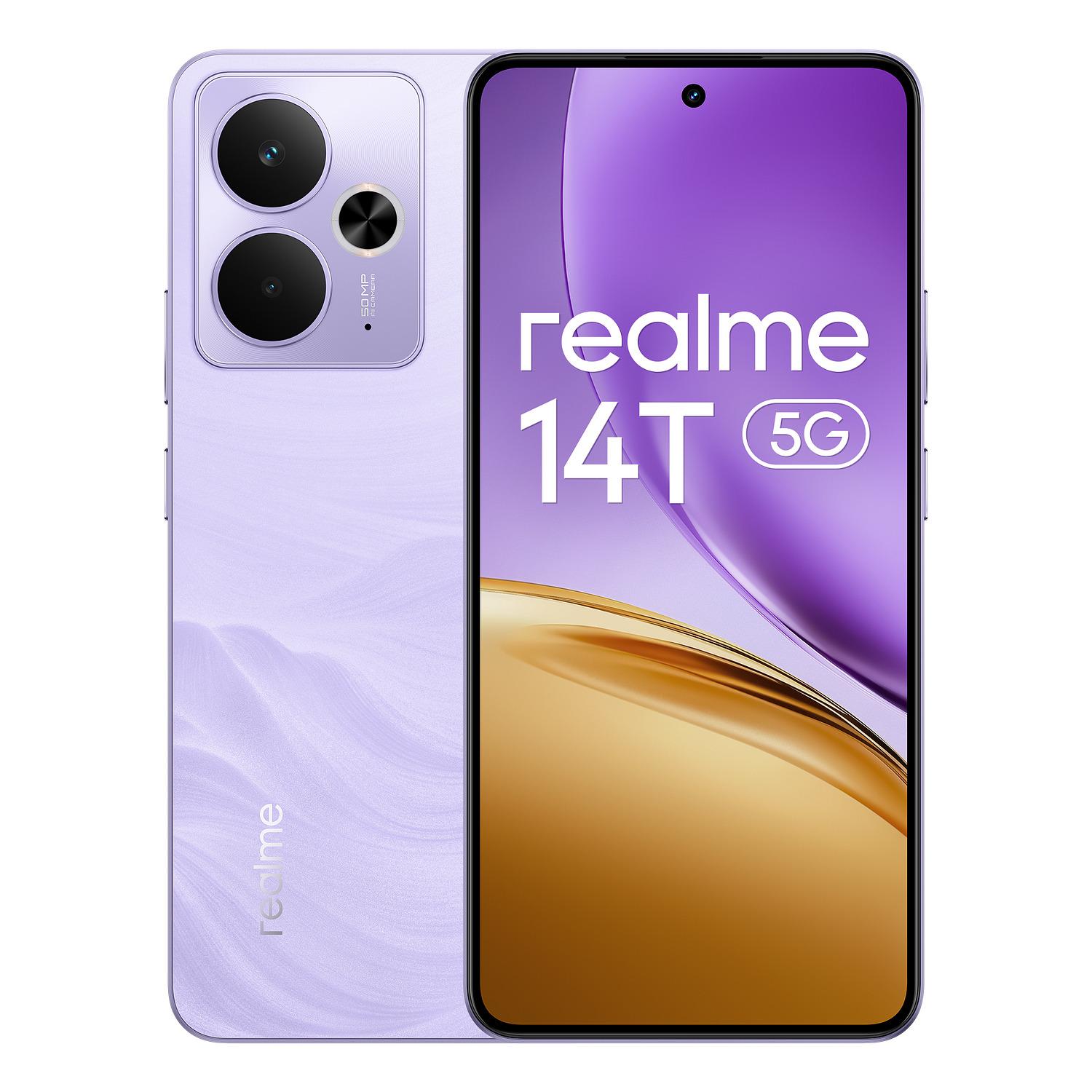 Voir la diapositive 2 : REALME 14T 5G 256Go - Violet