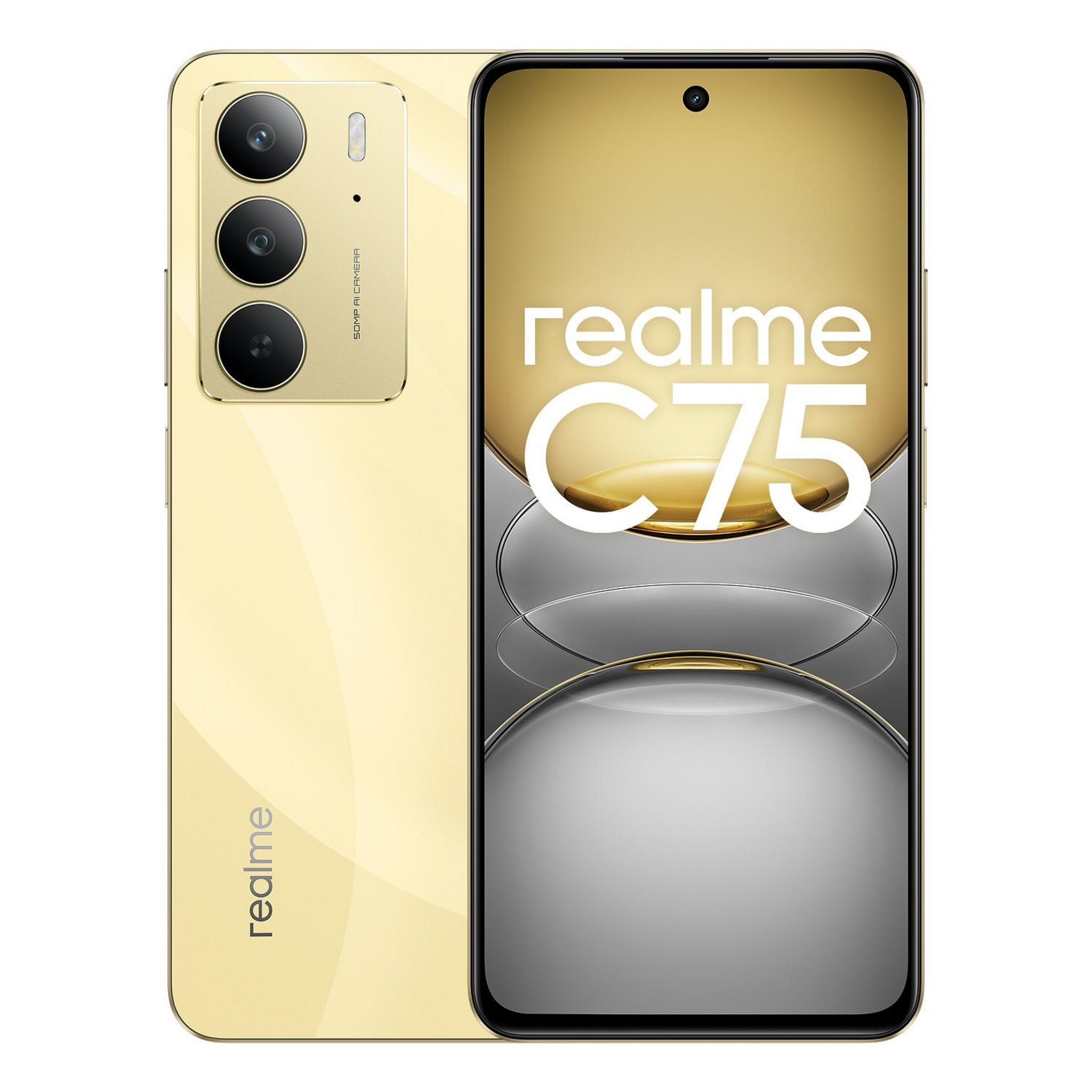 Voir la diapositive 2 : REALME C75 256Go - Or