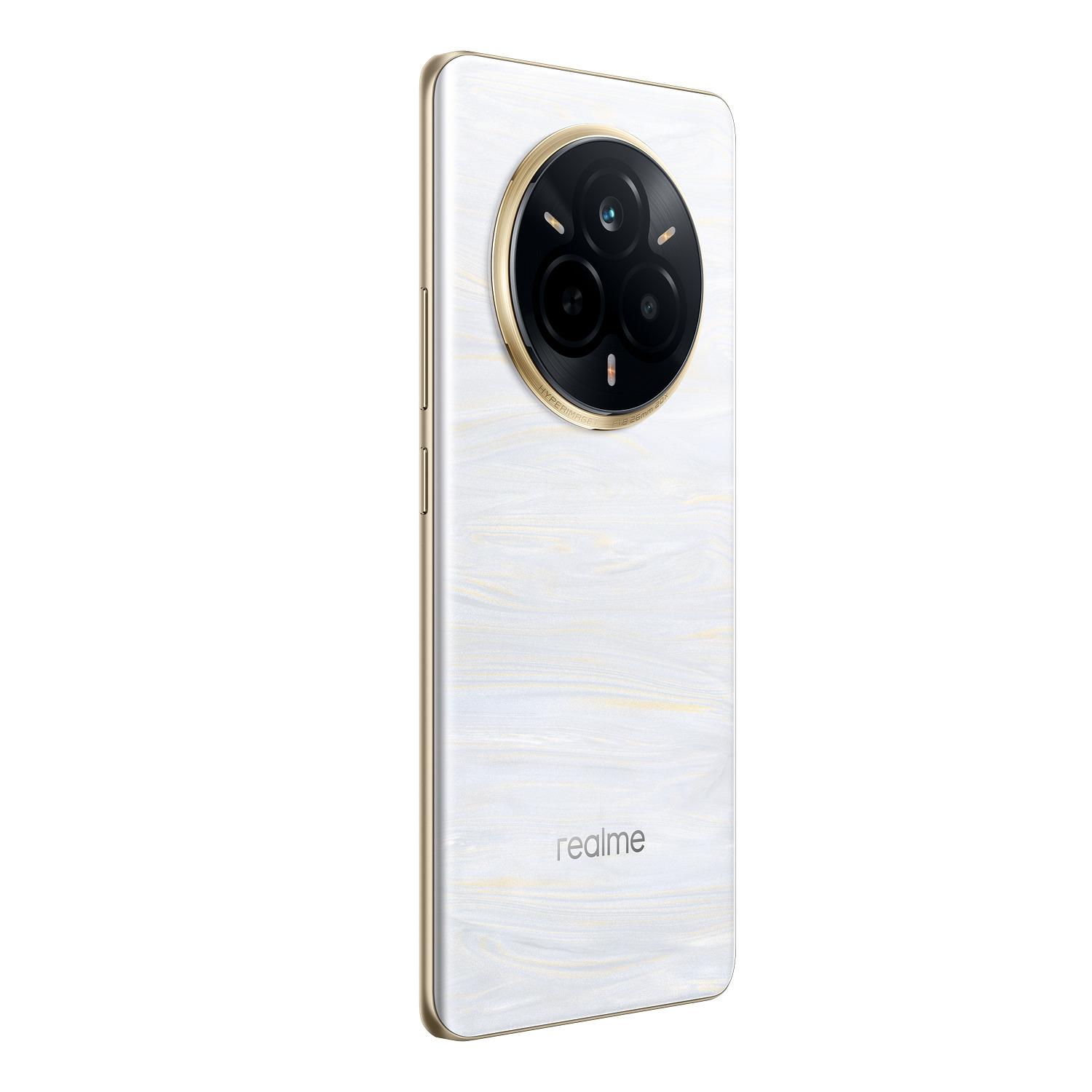 Voir la diapositive 6 : REALME 14 Pro+ 5G 512Go - Blanc