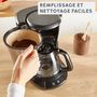 Voir la diapositive 4 : MOULINEX Cafetière filtre SUBITO 5 FG5S0DE0 - Noir