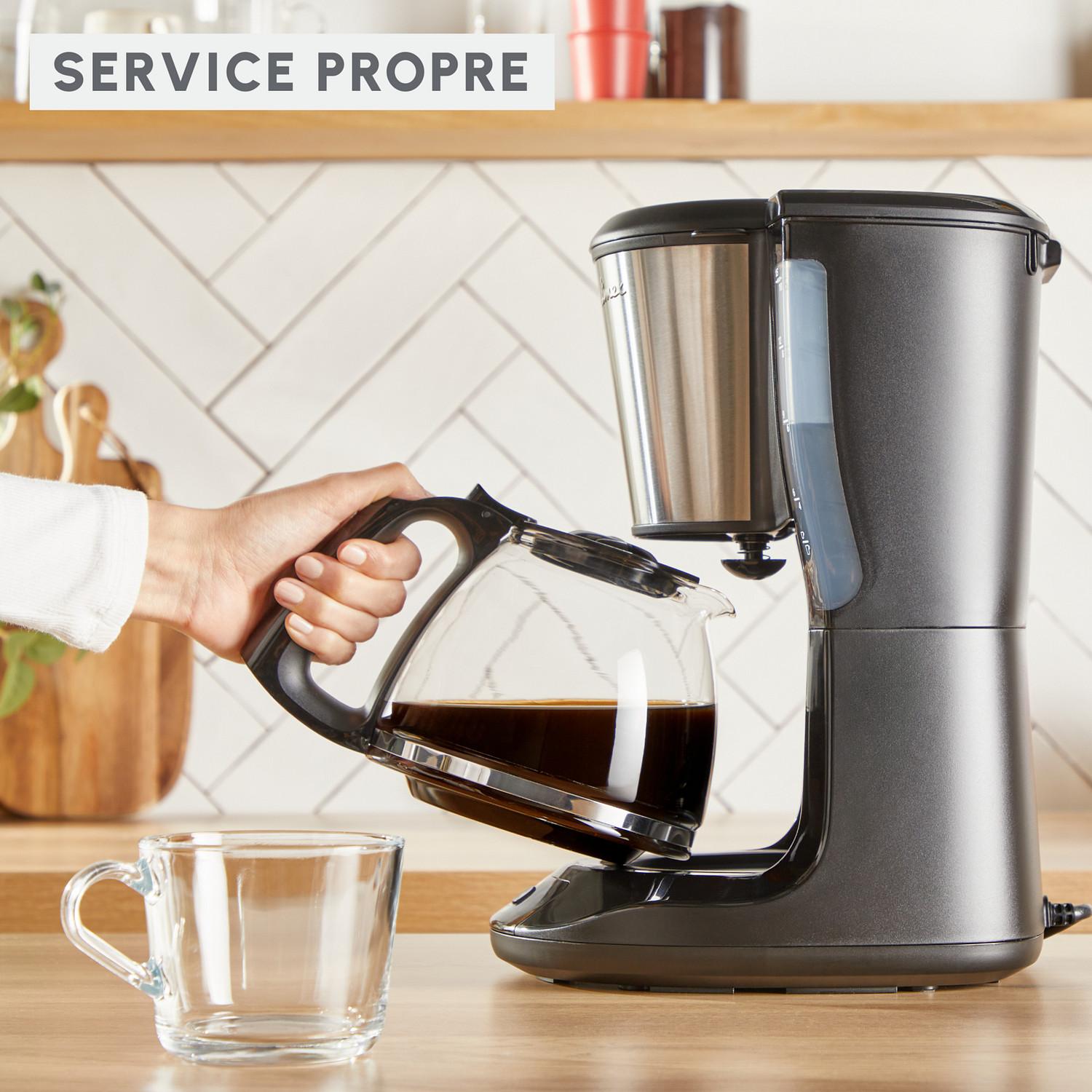 Voir la diapositive 5 : MOULINEX Cafetière filtre SUBITO 5 FG5S0DE0 - Noir