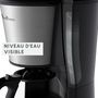 Voir la diapositive 6 : MOULINEX Cafetière filtre SUBITO 5 FG5S0DE0 - Noir