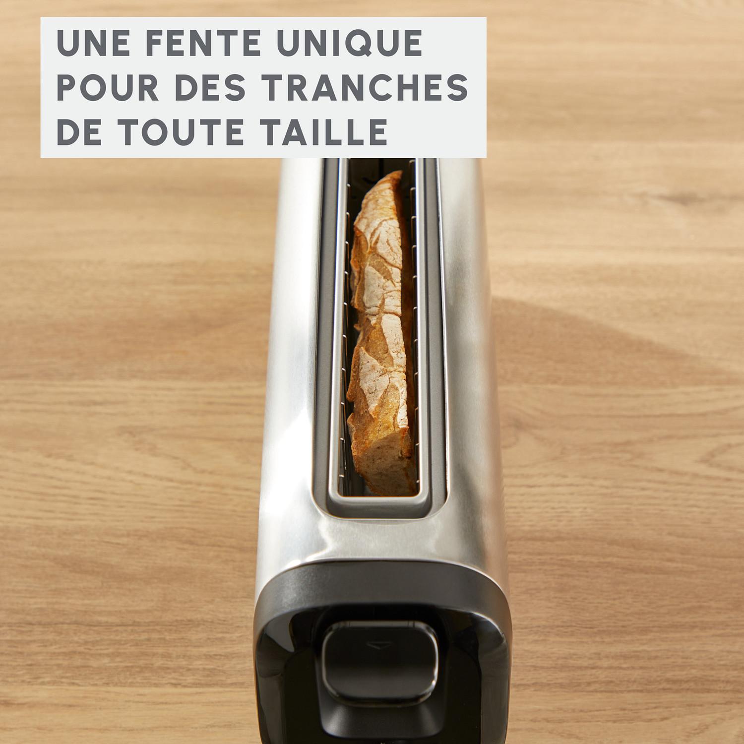 Voir la diapositive 4 : MOULINEX Grille pain LS5S0DE0 - Inox