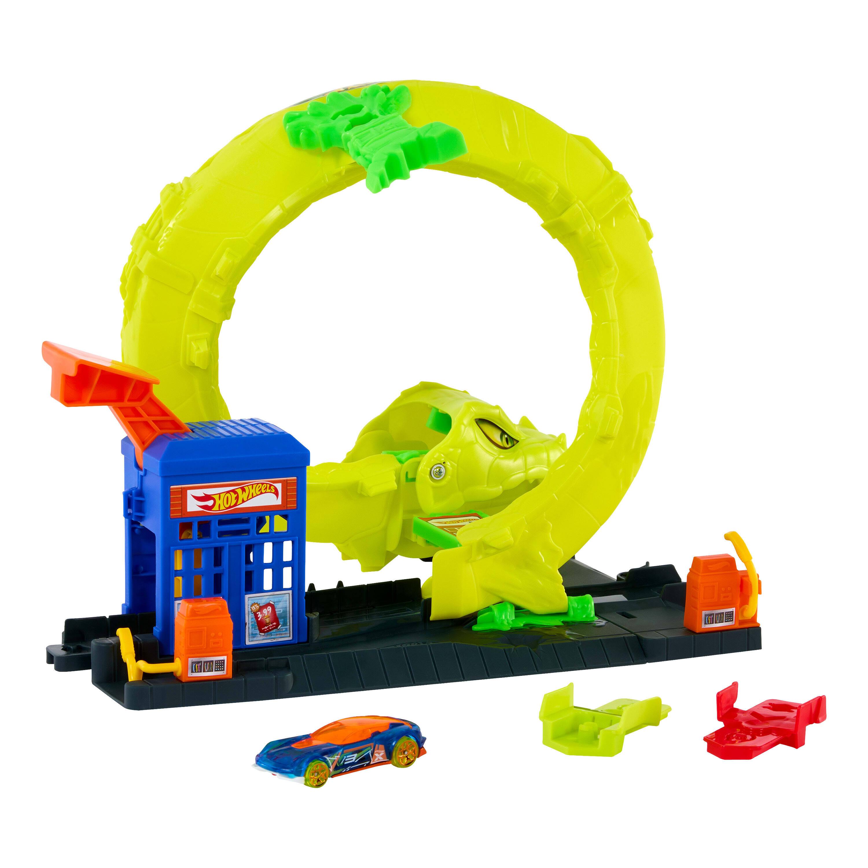 Voir la diapositive 2 : MATTEL Circuit Looping Serpent Créature HotWheels