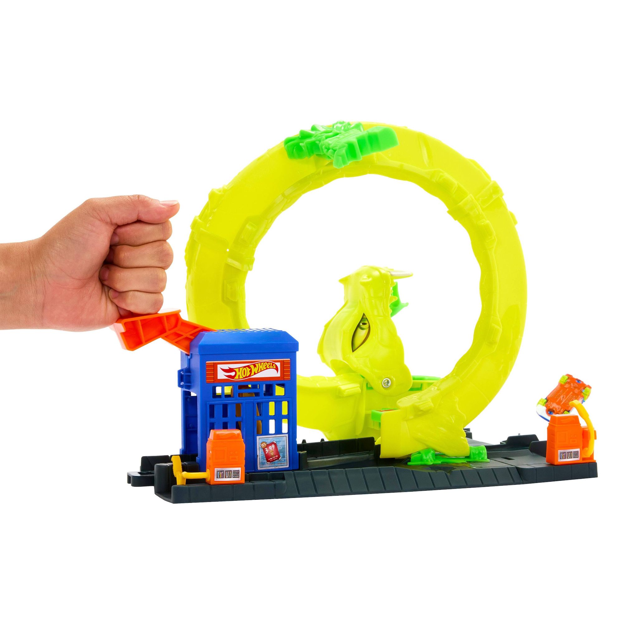 Voir la diapositive 3 : MATTEL Circuit Looping Serpent Créature HotWheels