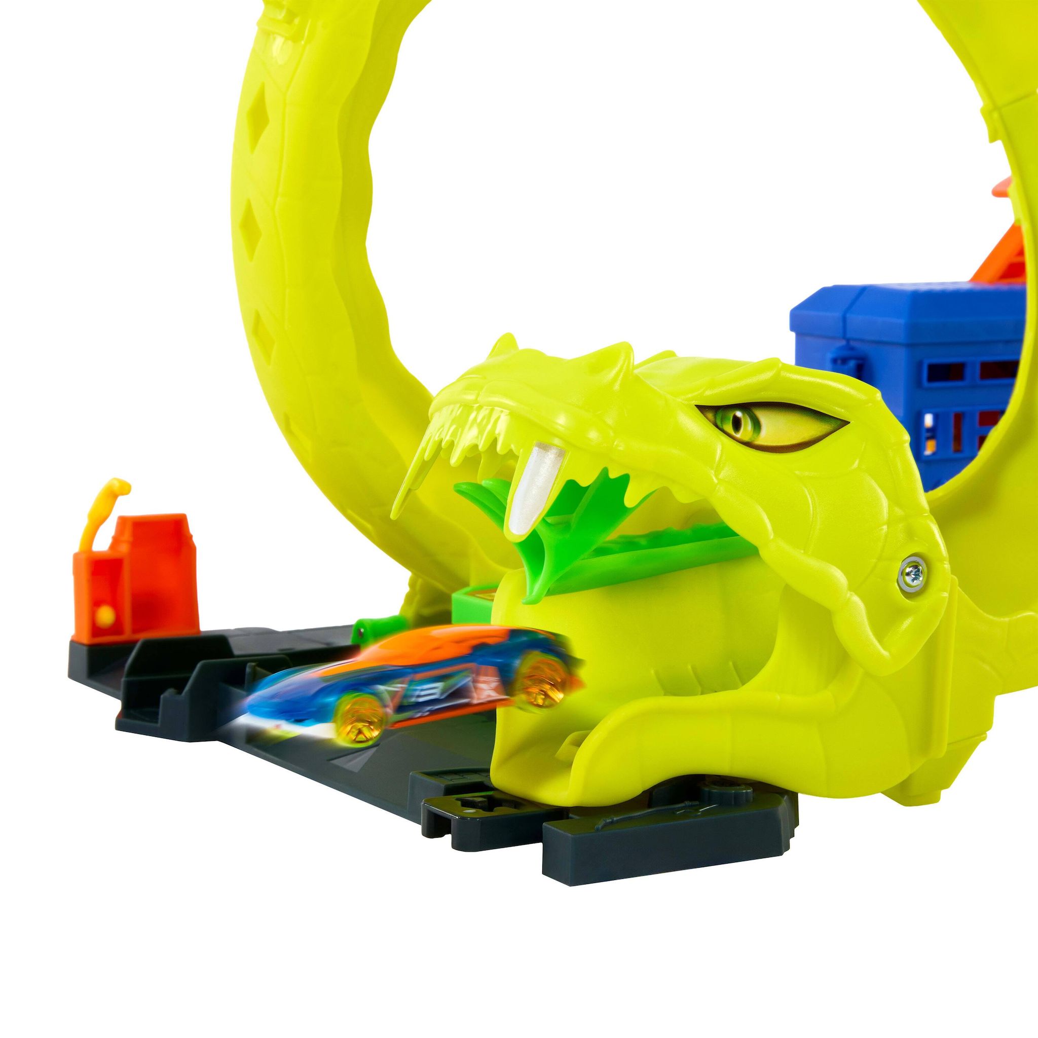 Voir la diapositive 6 : MATTEL Circuit Looping Serpent Créature HotWheels