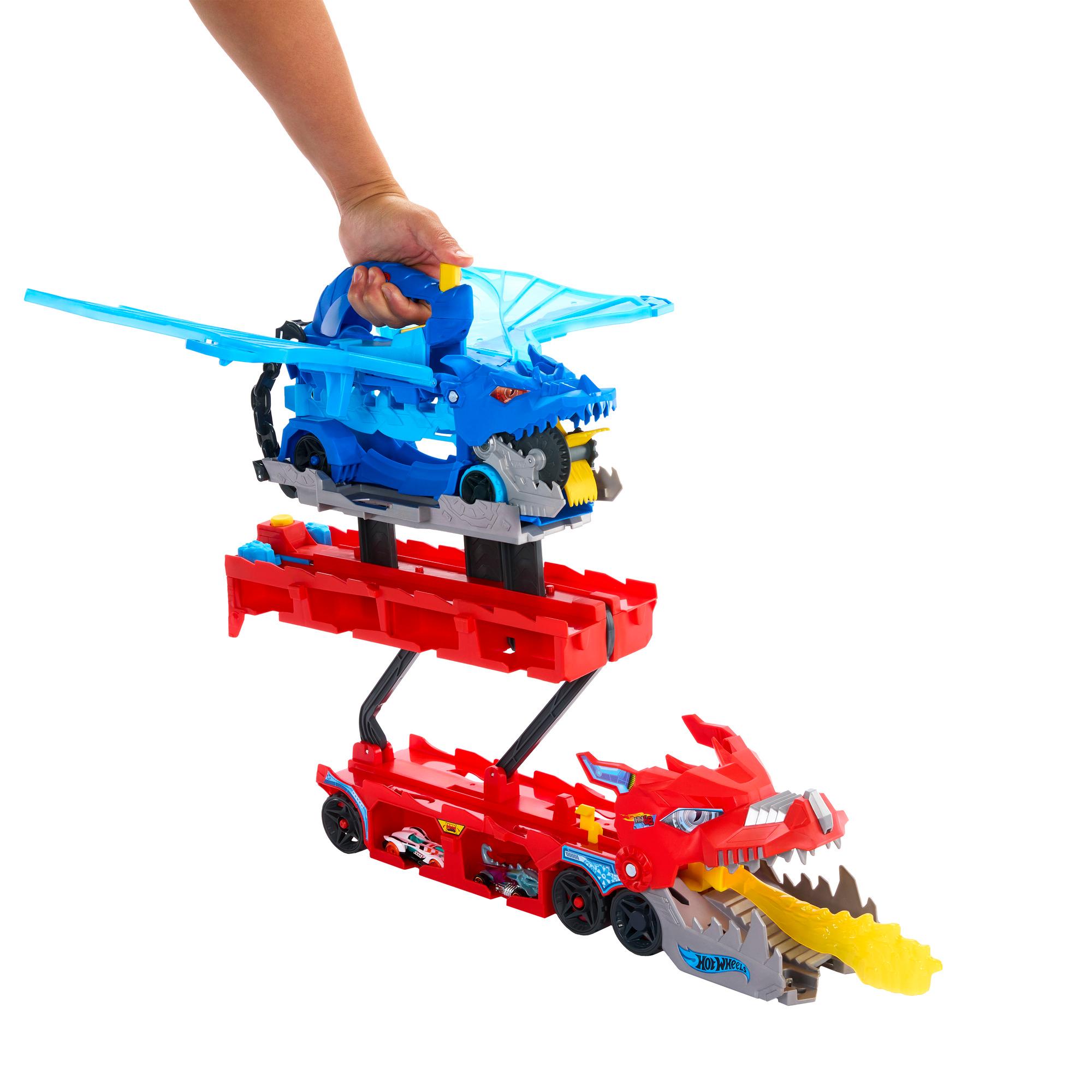 Voir la diapositive 14 : HOT WHEELS Transporteur Ultimate double Dragons Hot Wheels