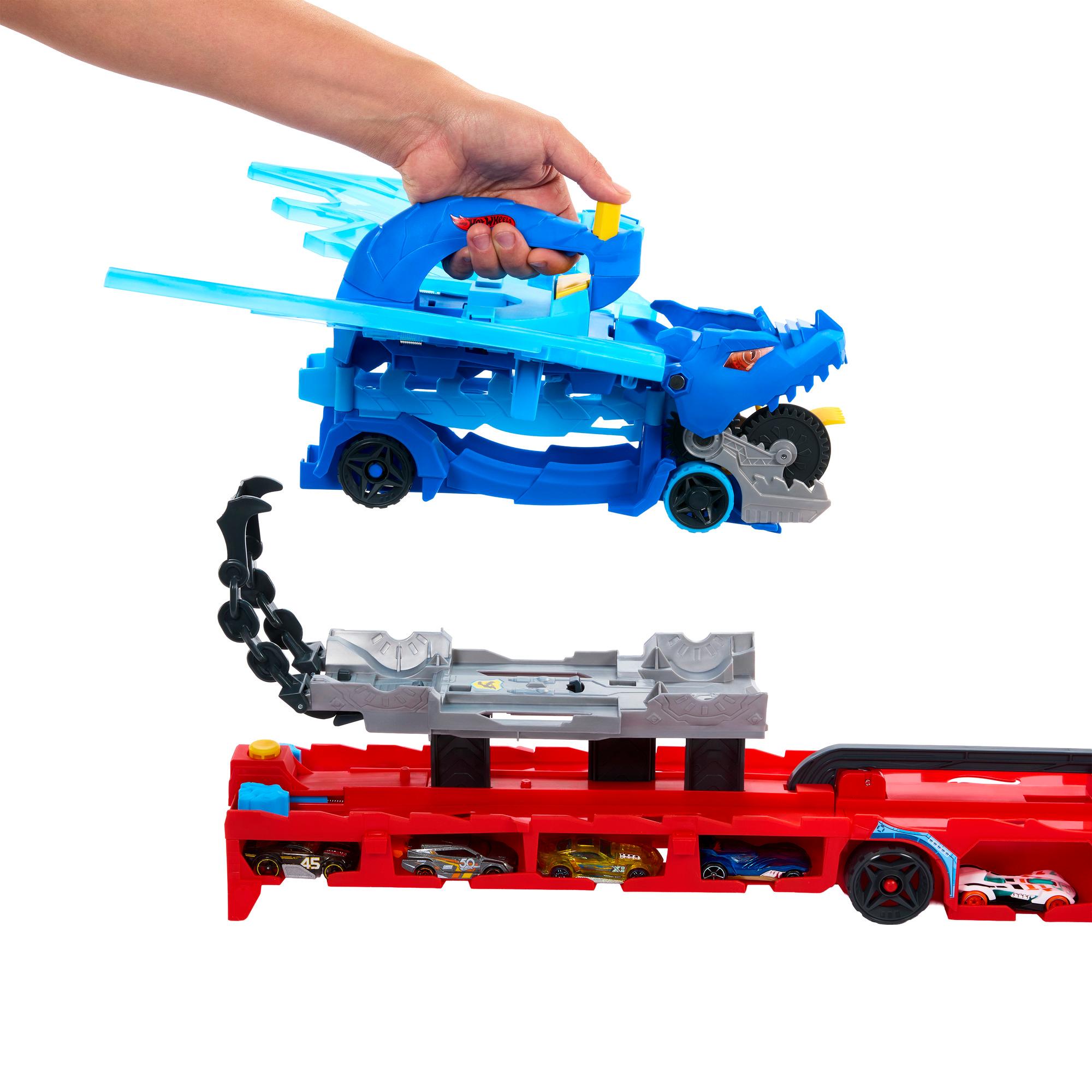 Voir la diapositive 15 : HOT WHEELS Transporteur Ultimate double Dragons Hot Wheels
