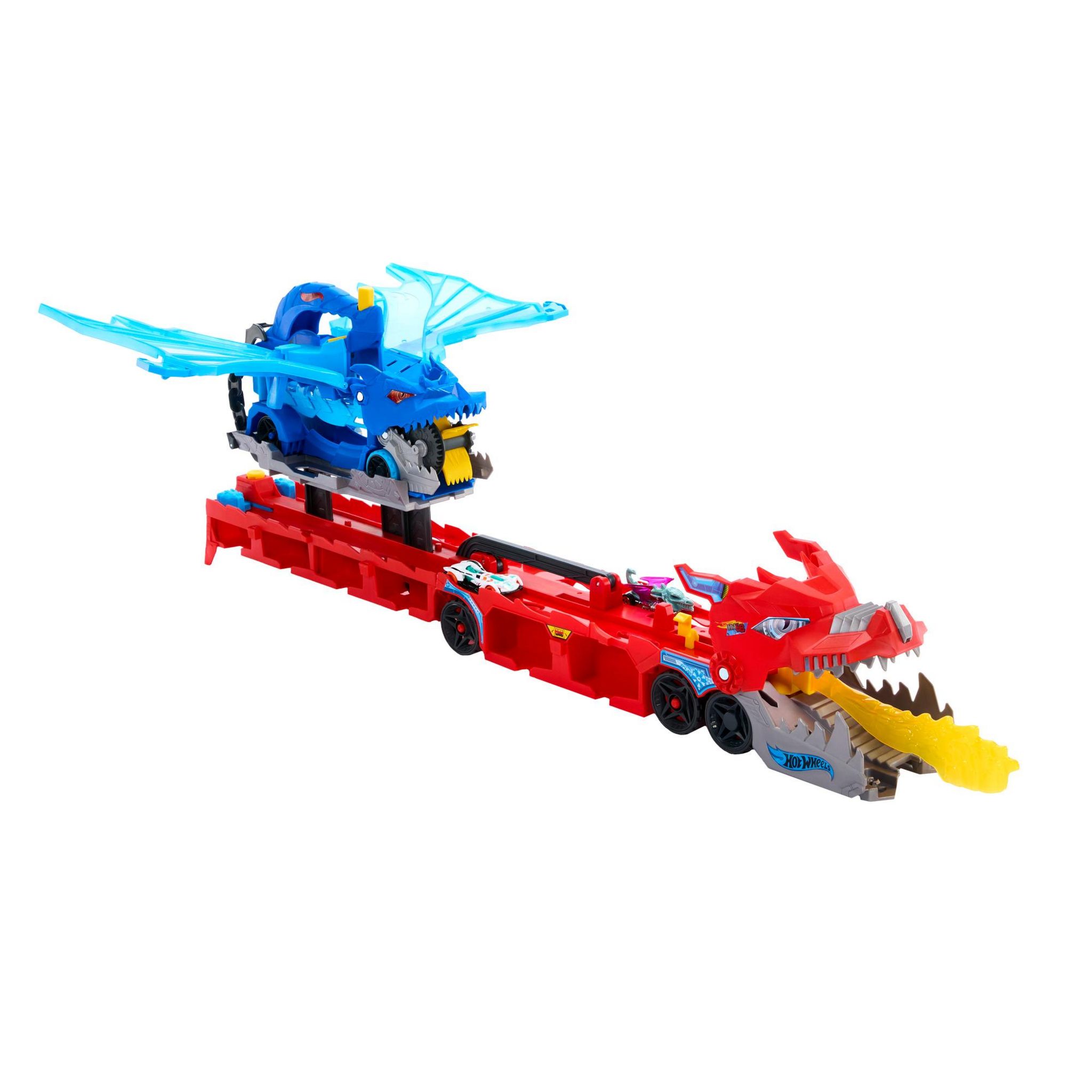 Voir la diapositive 4 : HOTWHEELS Transporteur Ultimate double Dragons Hot Wheels