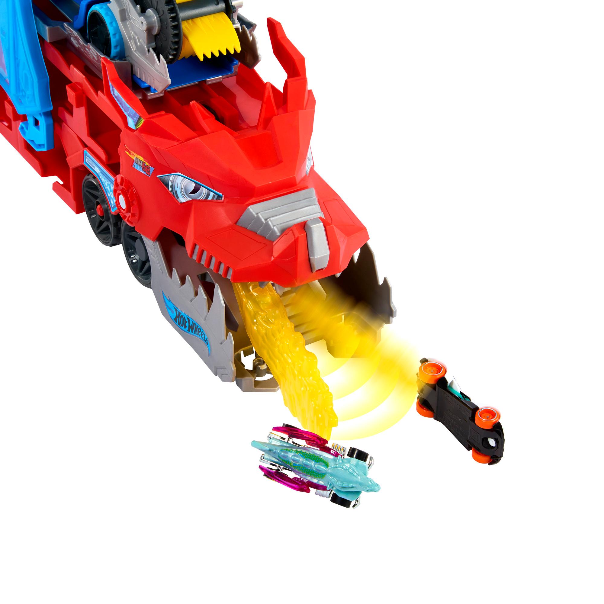 Voir la diapositive 8 : HOT WHEELS Transporteur Ultimate double Dragons Hot Wheels